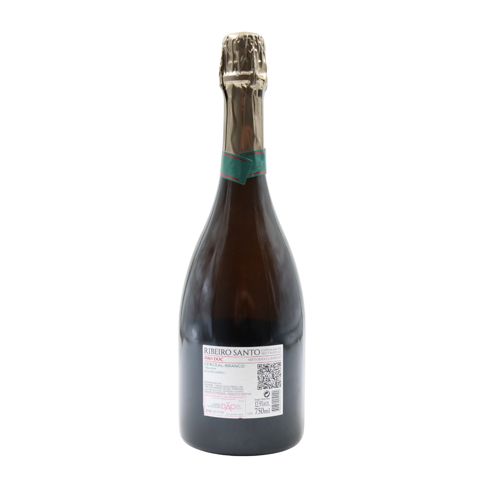 Ribeiro Santo Excellence Cerceal Brut Nature Sparkling 2020
