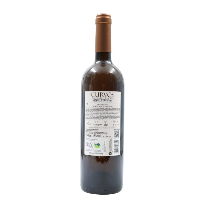 Curvos Alvarinho Reserva Branco 2022