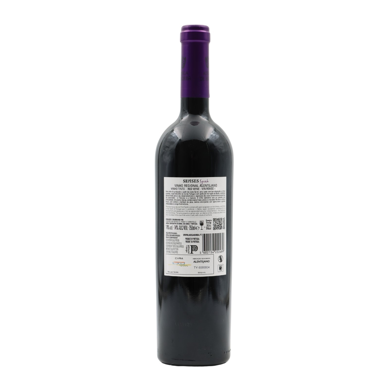 Adega de Borba Senses Syrah Rosso 2022