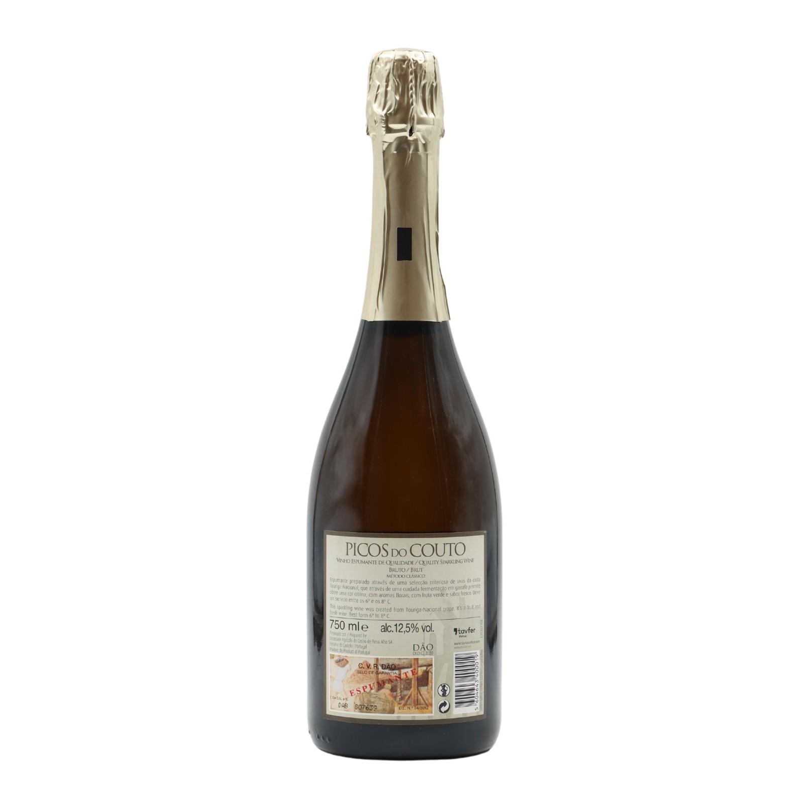 Picos do Couto Blanc de Noirs Brut Sekt 2022
