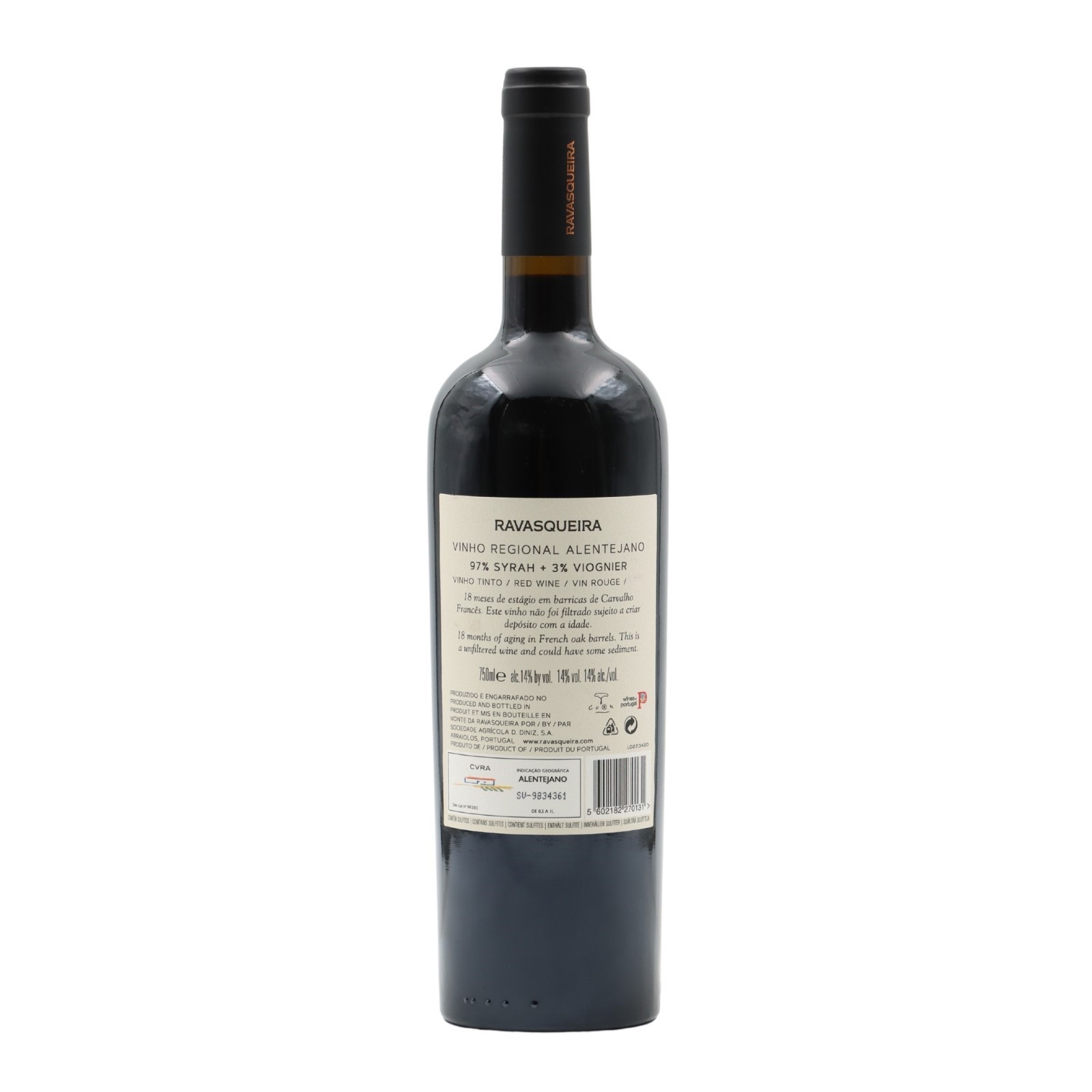 Monte da Ravasqueira Syrah Viogner Rosso 2021