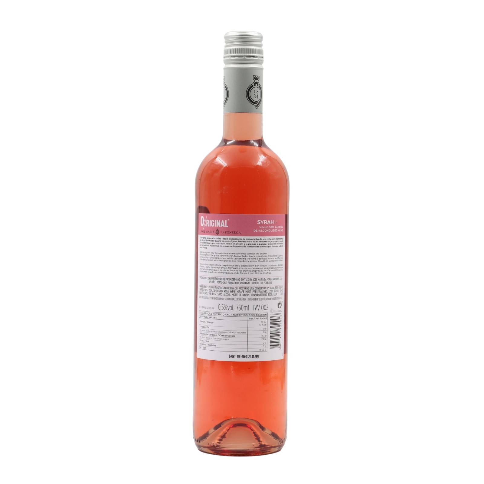 O%riginal Alcohol Free Rosé 2024