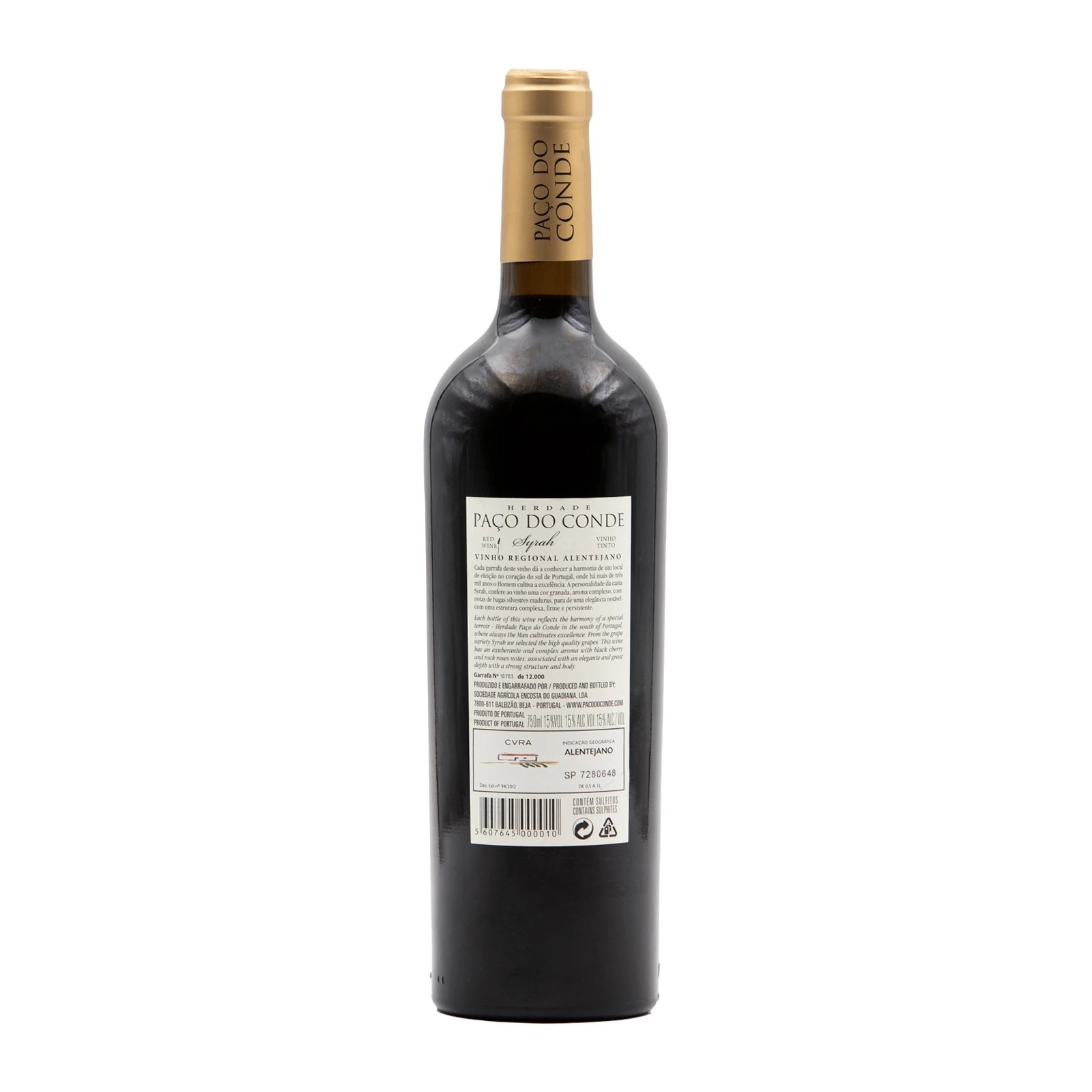 Paço do Conde Syrah Rosso 2022