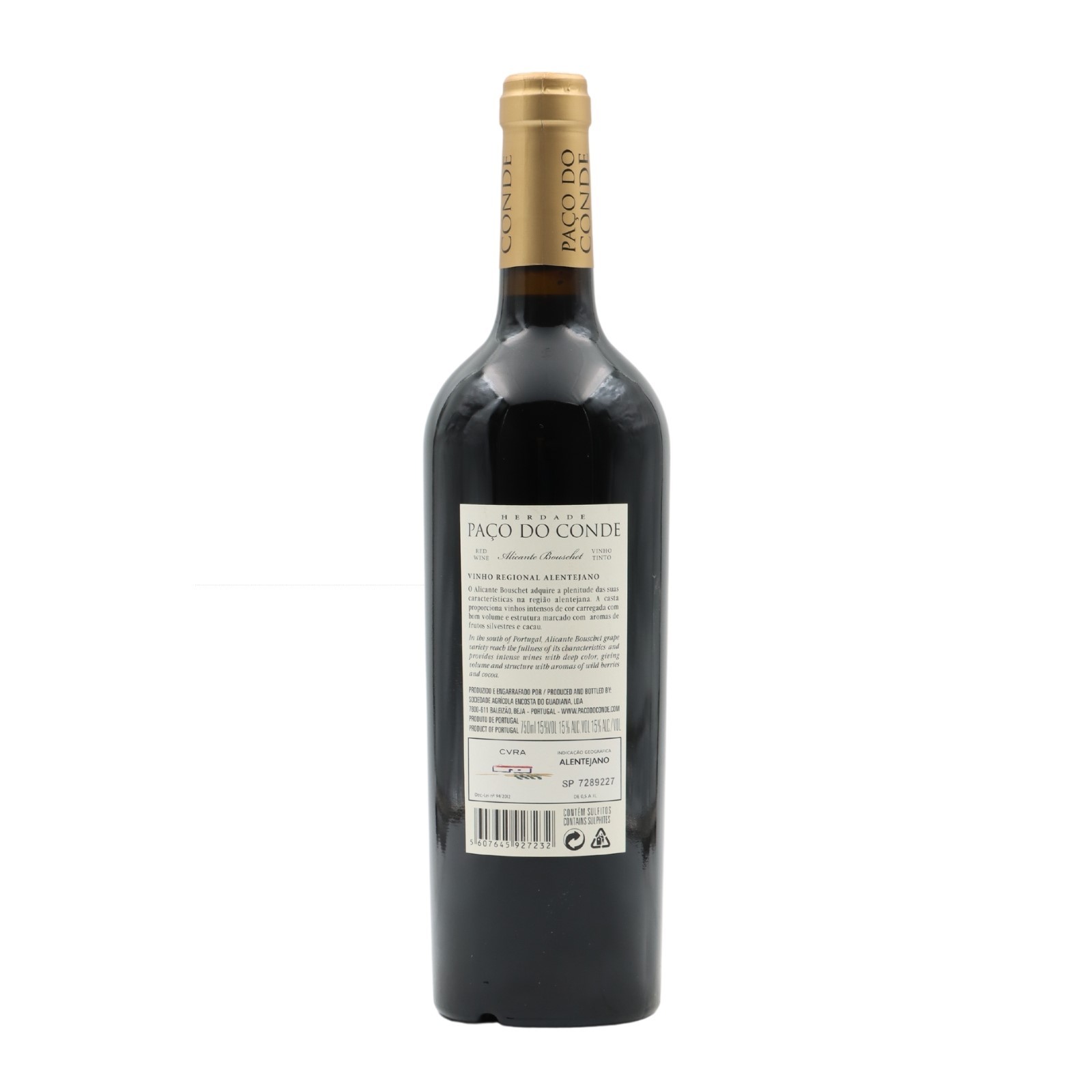 Paço do Conde Alicante Bouschet Red 2022