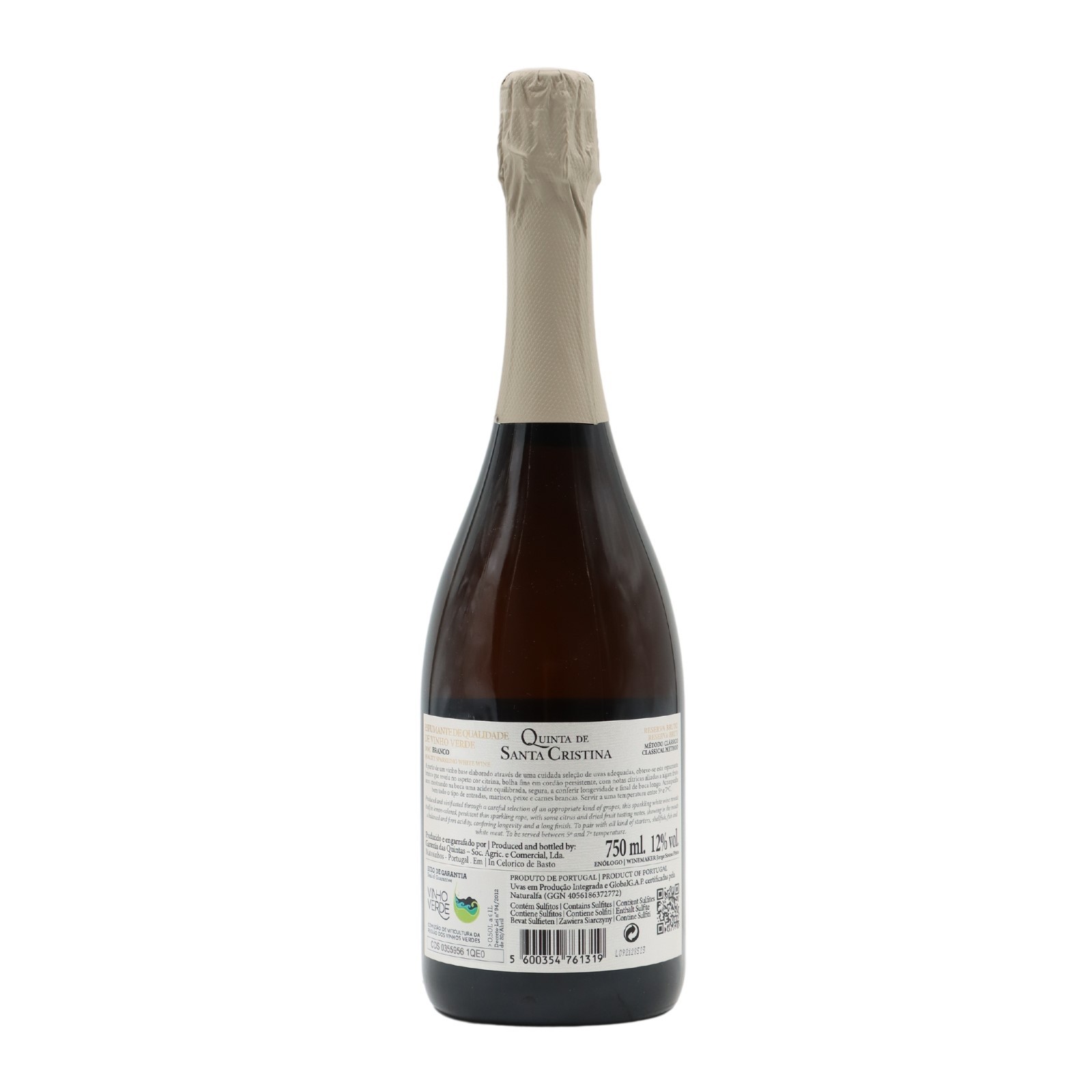 Quinta de Santa Cristina Reserve White Brut Sparkling 2021