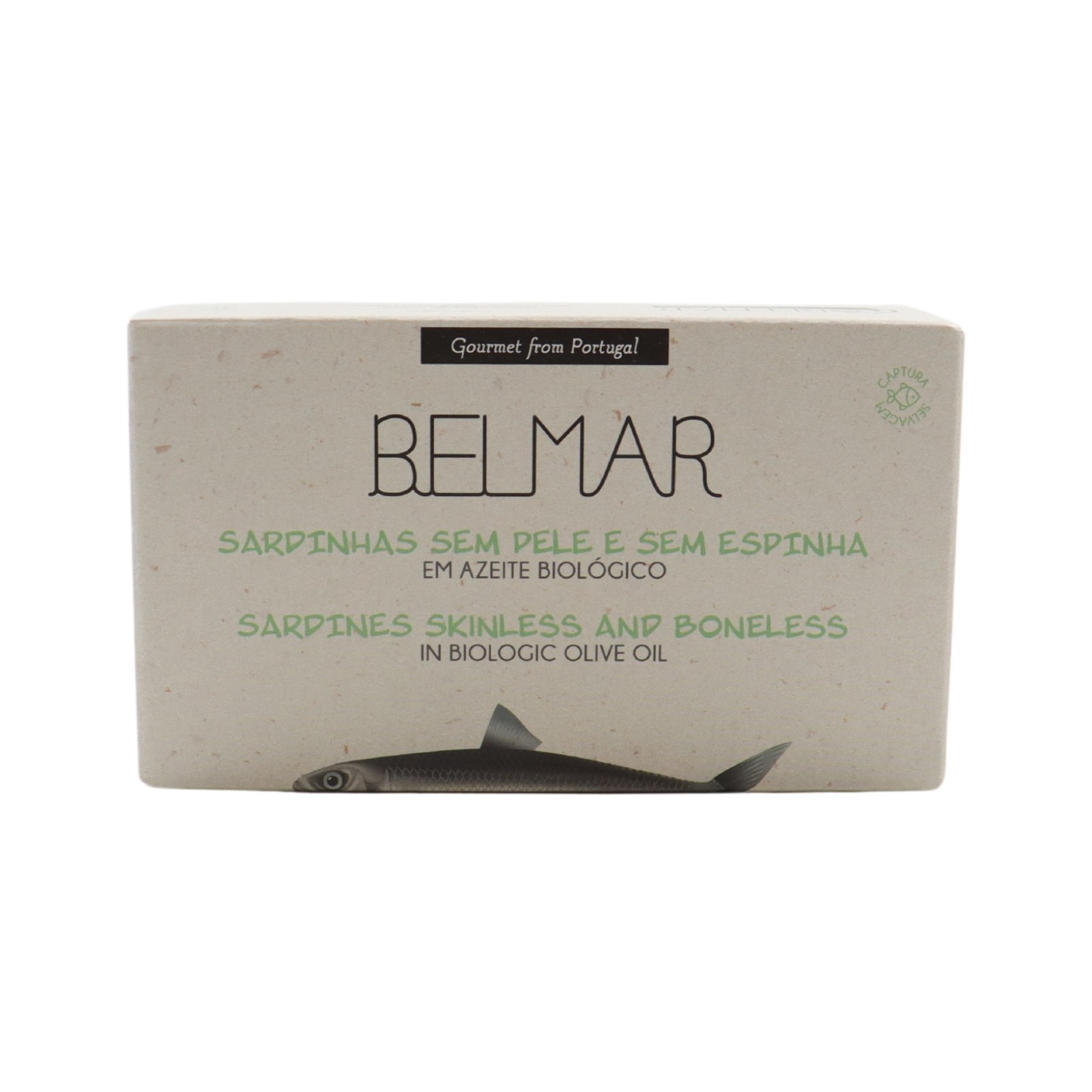 Belmar Skinless and Boneless Sardines in Organic Olive Oil