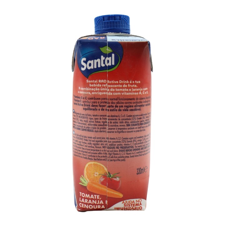 Santal Rad Tomate Orange Carotte