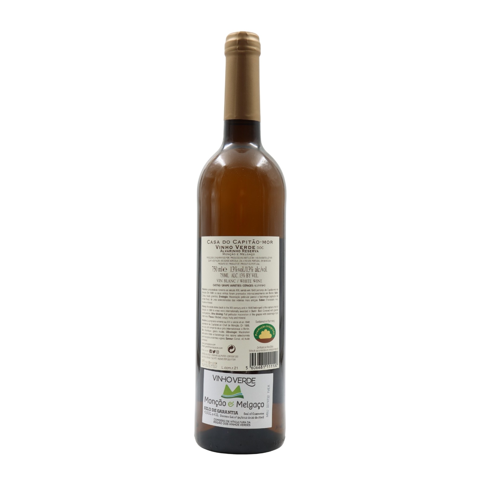 Casa do Capitão-Mor Alvarinho Reserve Weiß 2021
