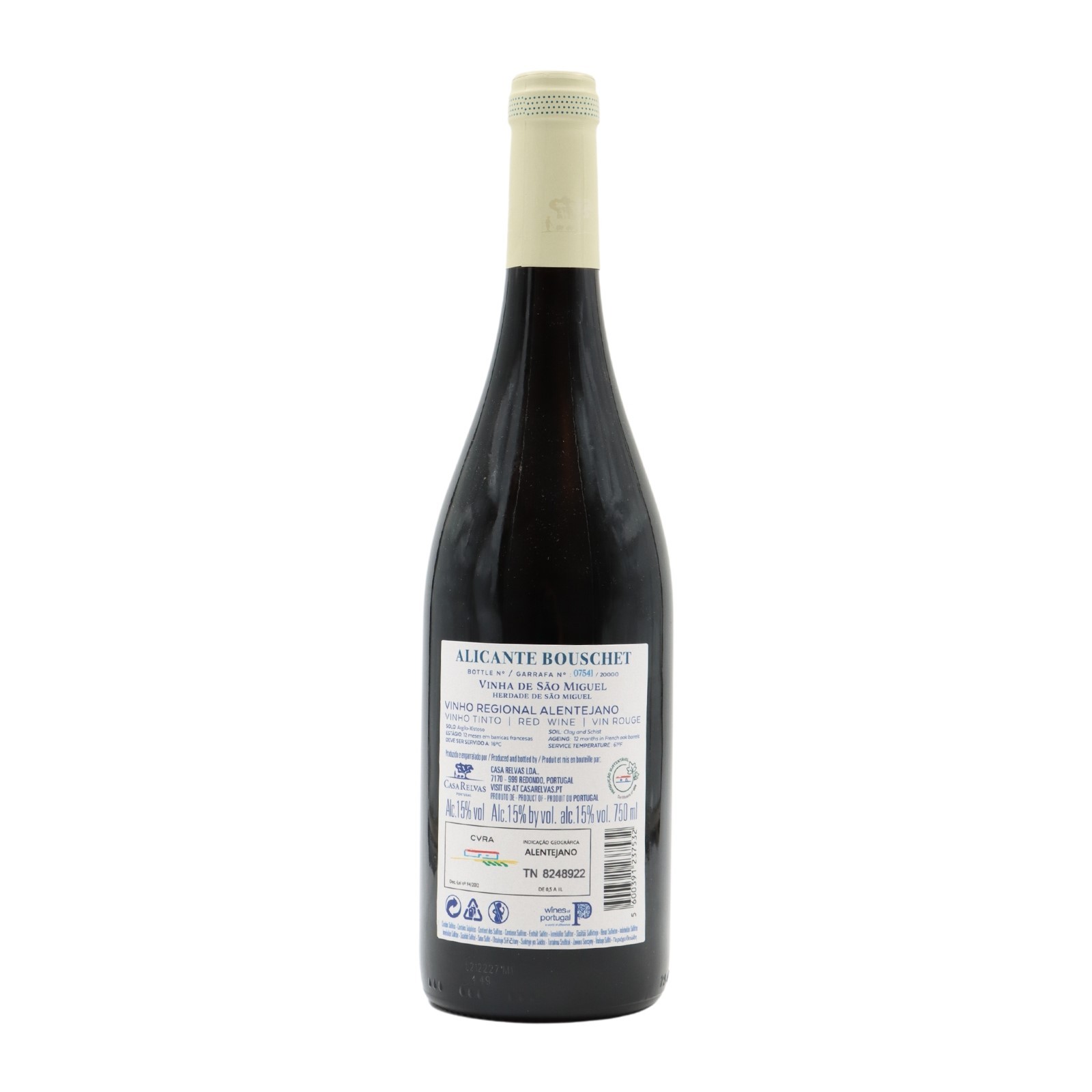 Casa Relvas Alicante Bouschet Tinto 2022