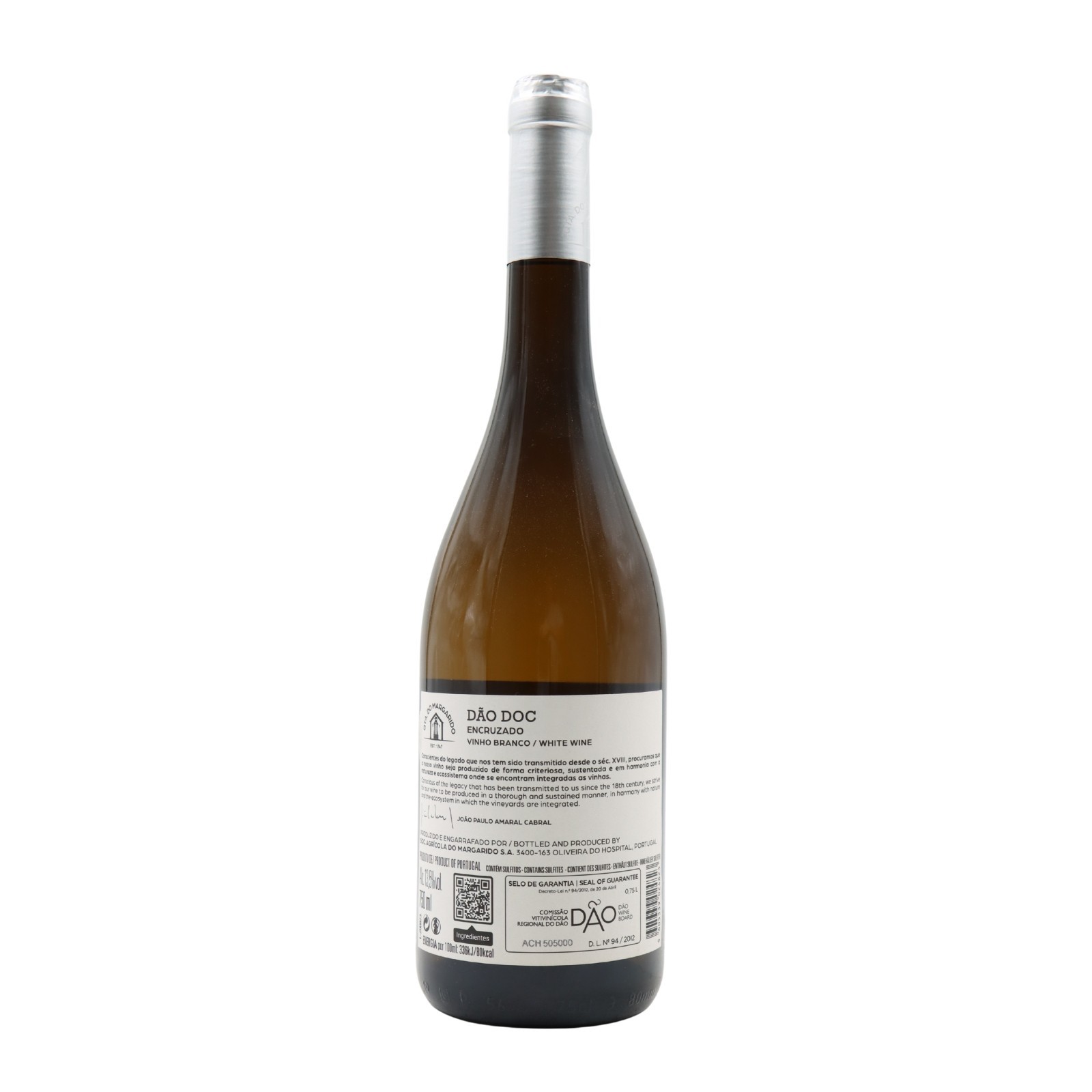 Quinta do Margarido Encruzado Branco 2022