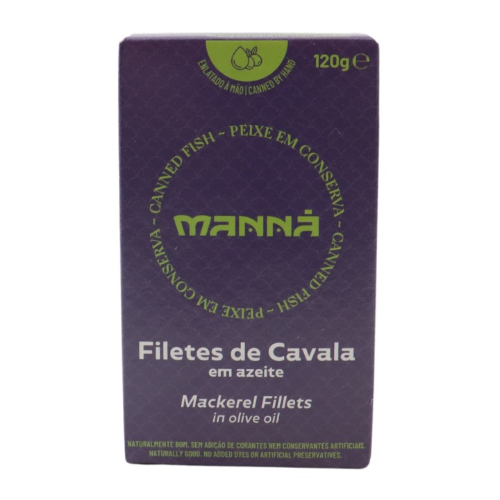 Manná Mackerel Fillets in Olive Oil