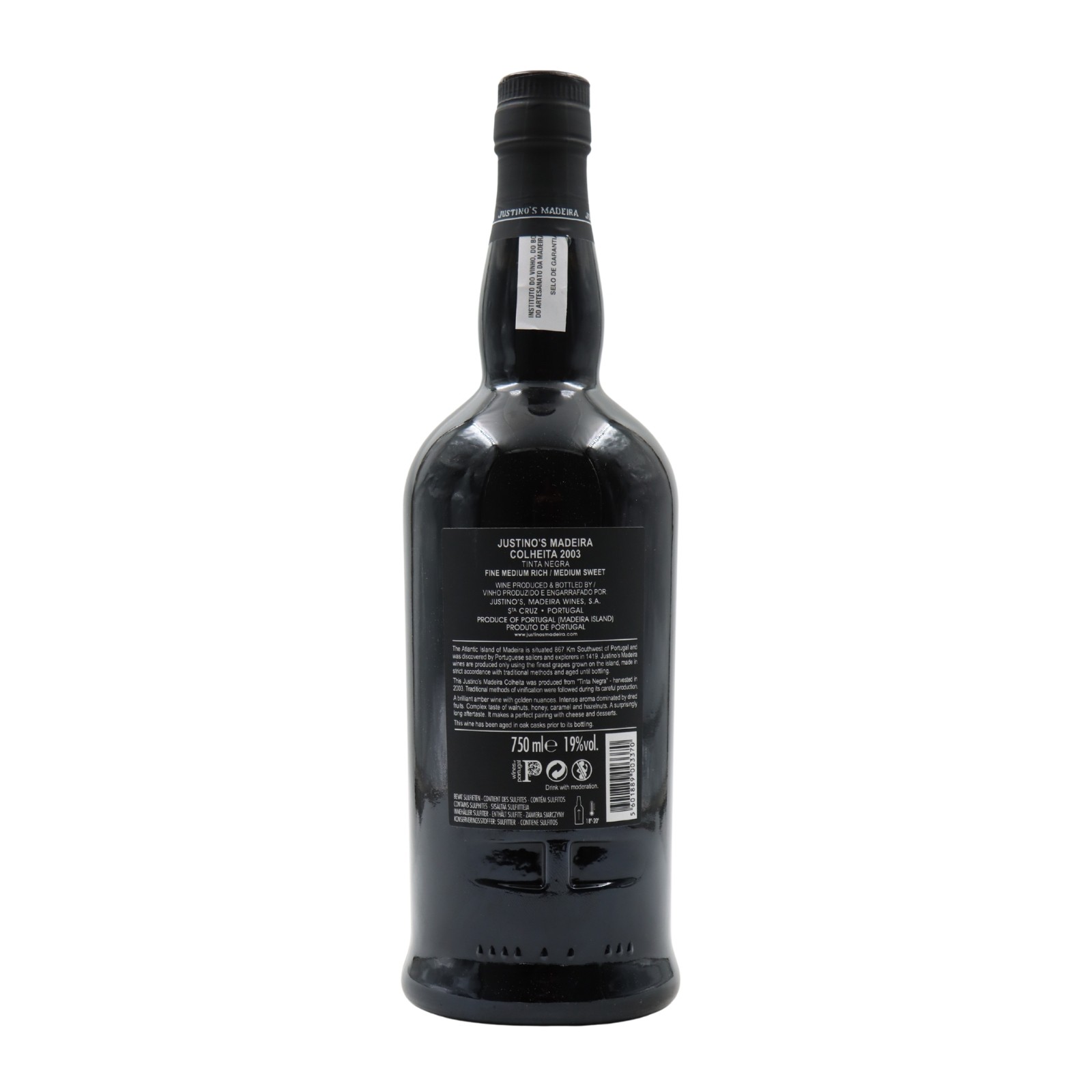 Justinos Tinta Negra Colheita 2003