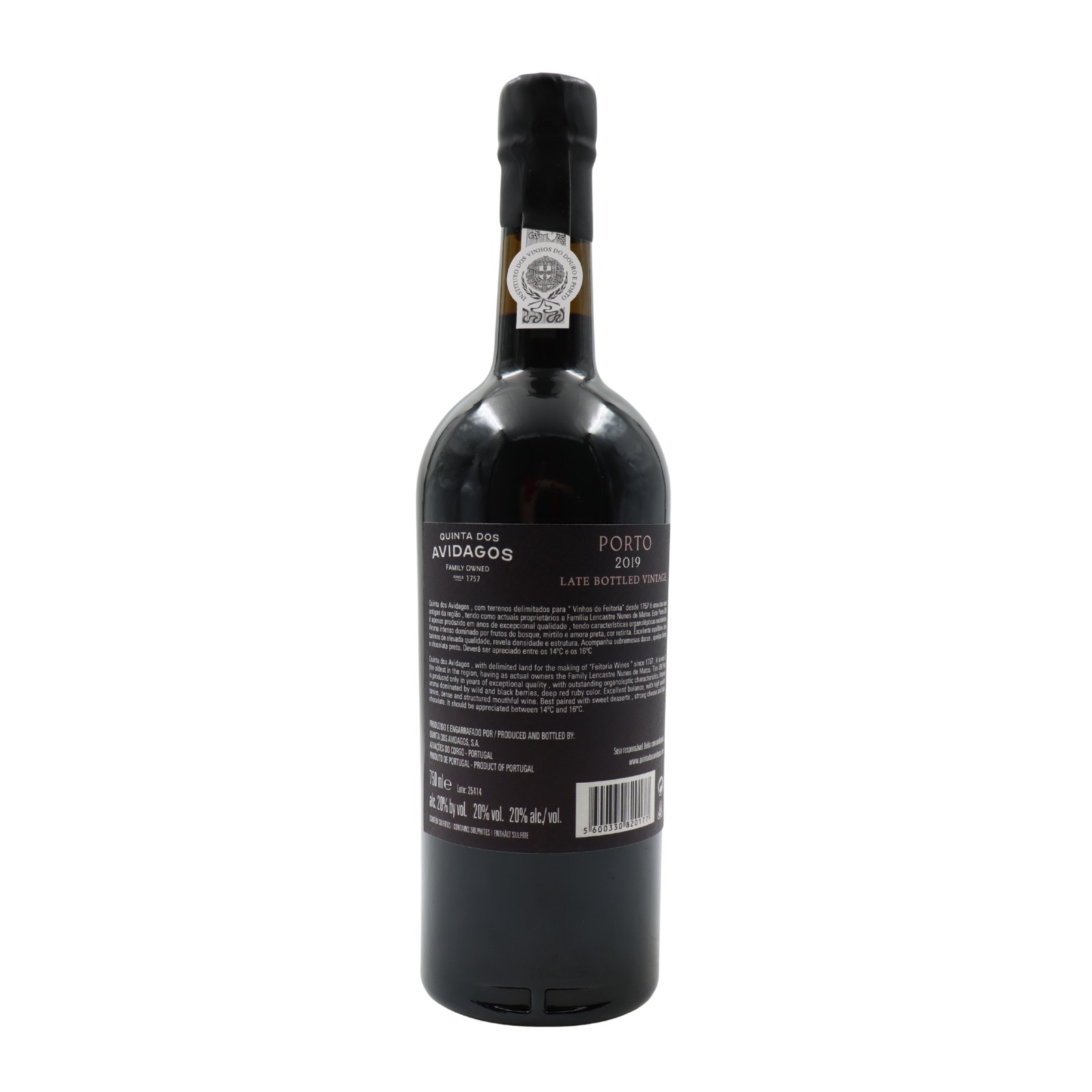 Quinta dos Avidagos LBV Portwein 2019