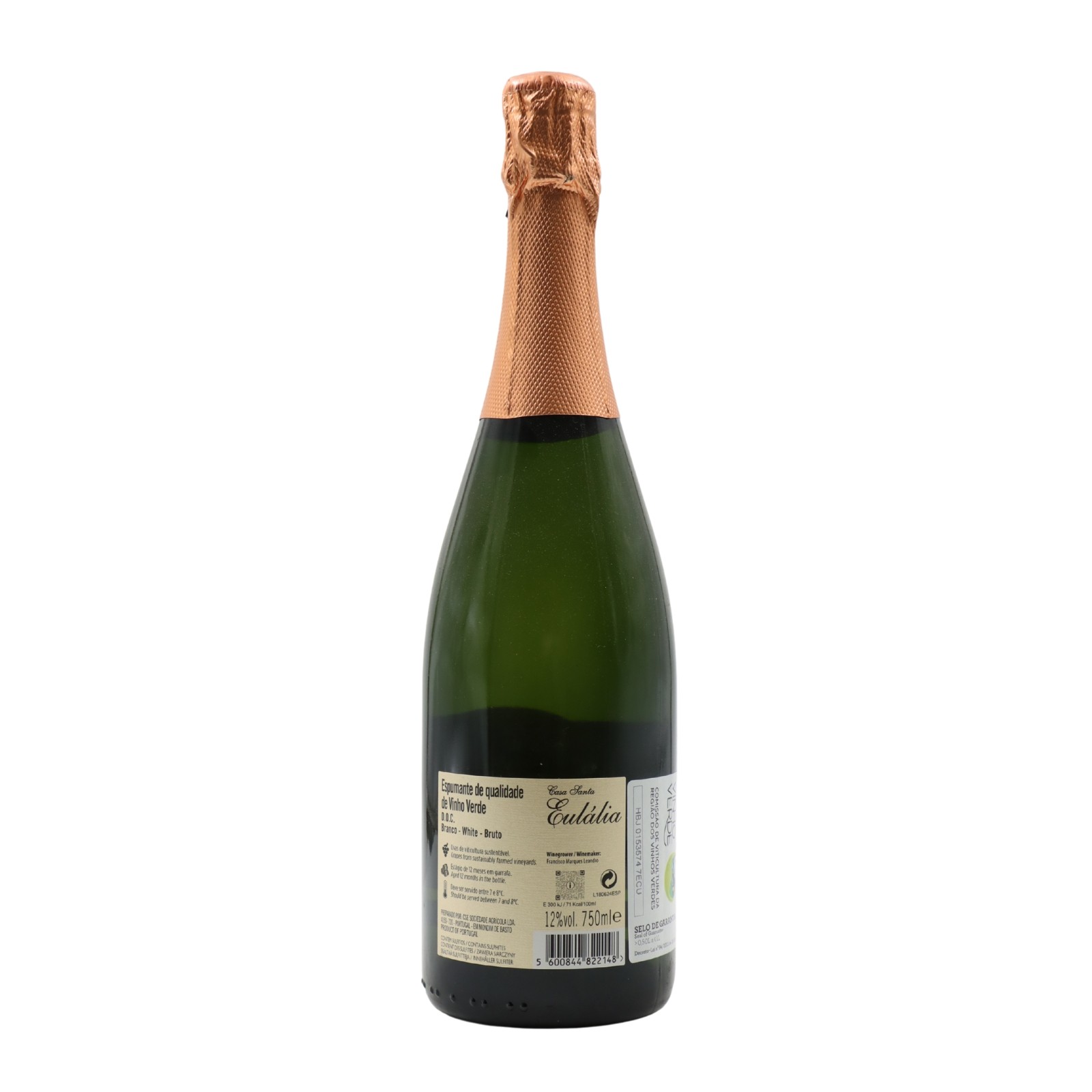 Santa Eulália Blanc Brut Pétillant 2021