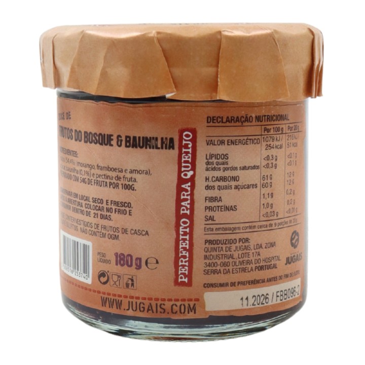 Quinta de Jugais Confiture de baies et de vanille