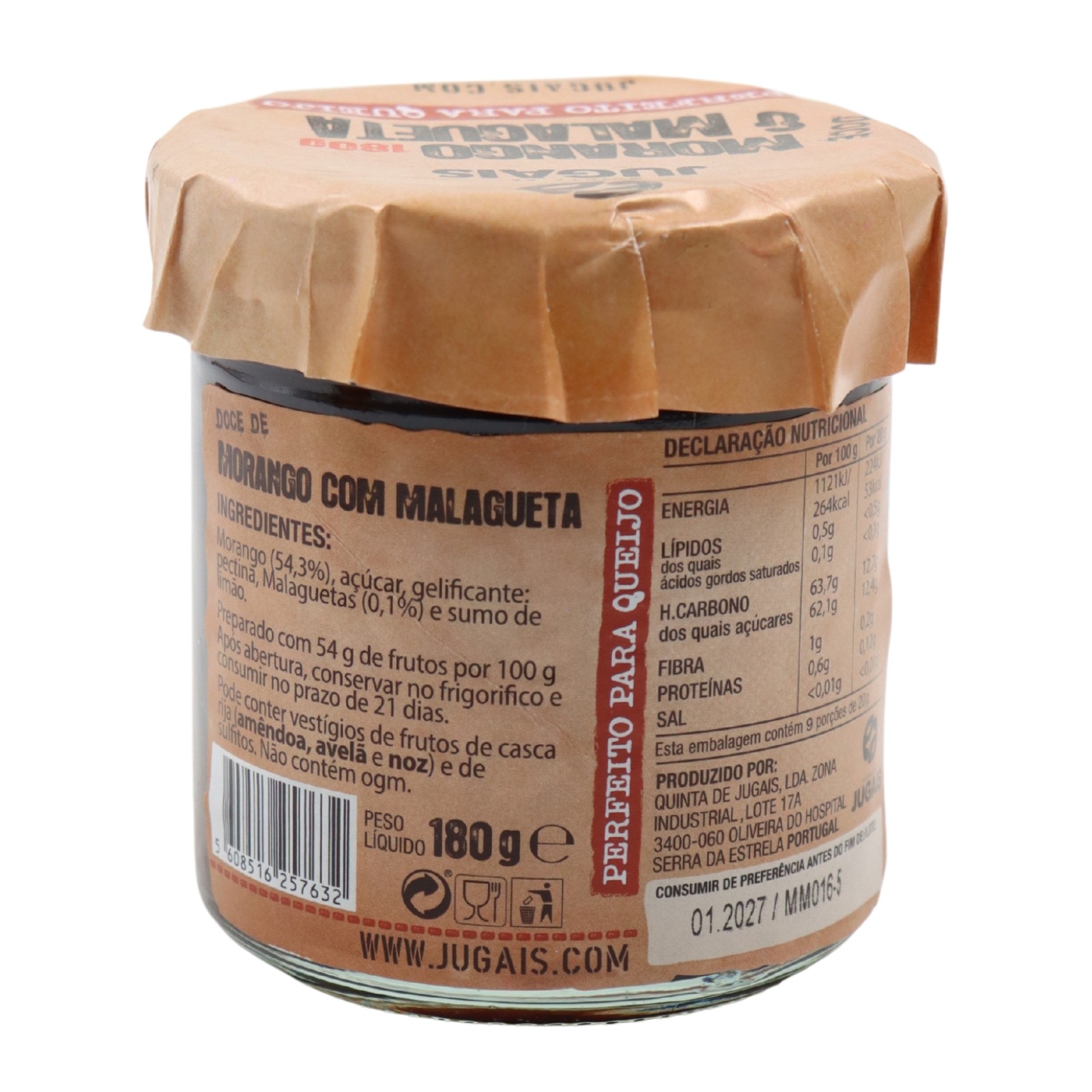 Quinta de Jugais Confettura di fragole e peperoncino
