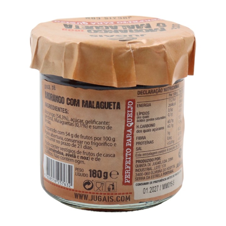 Quinta de Jugais Confettura di fragole e peperoncino
