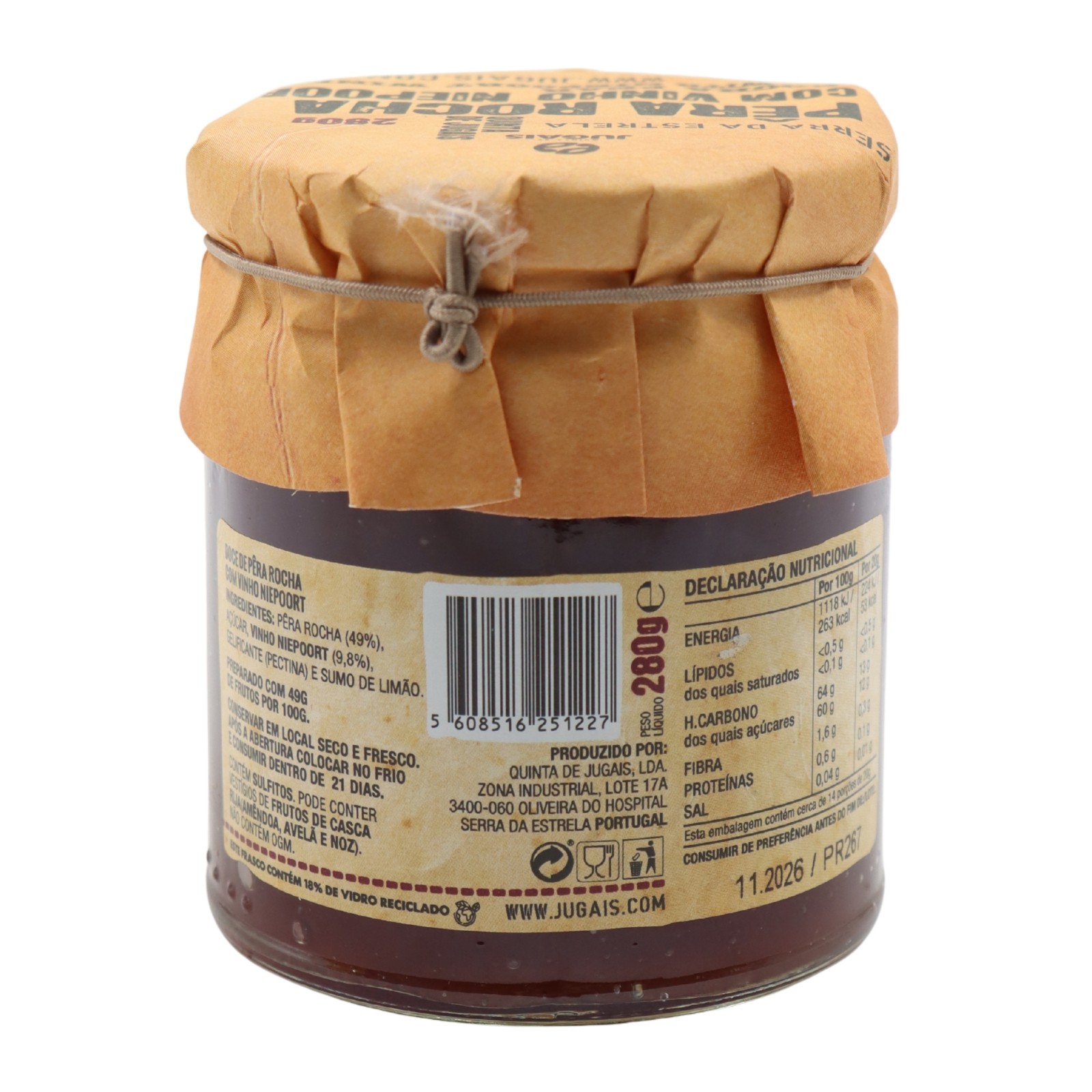 Quinta de Jugais Rocha Pear with Niepoort Wine Jam