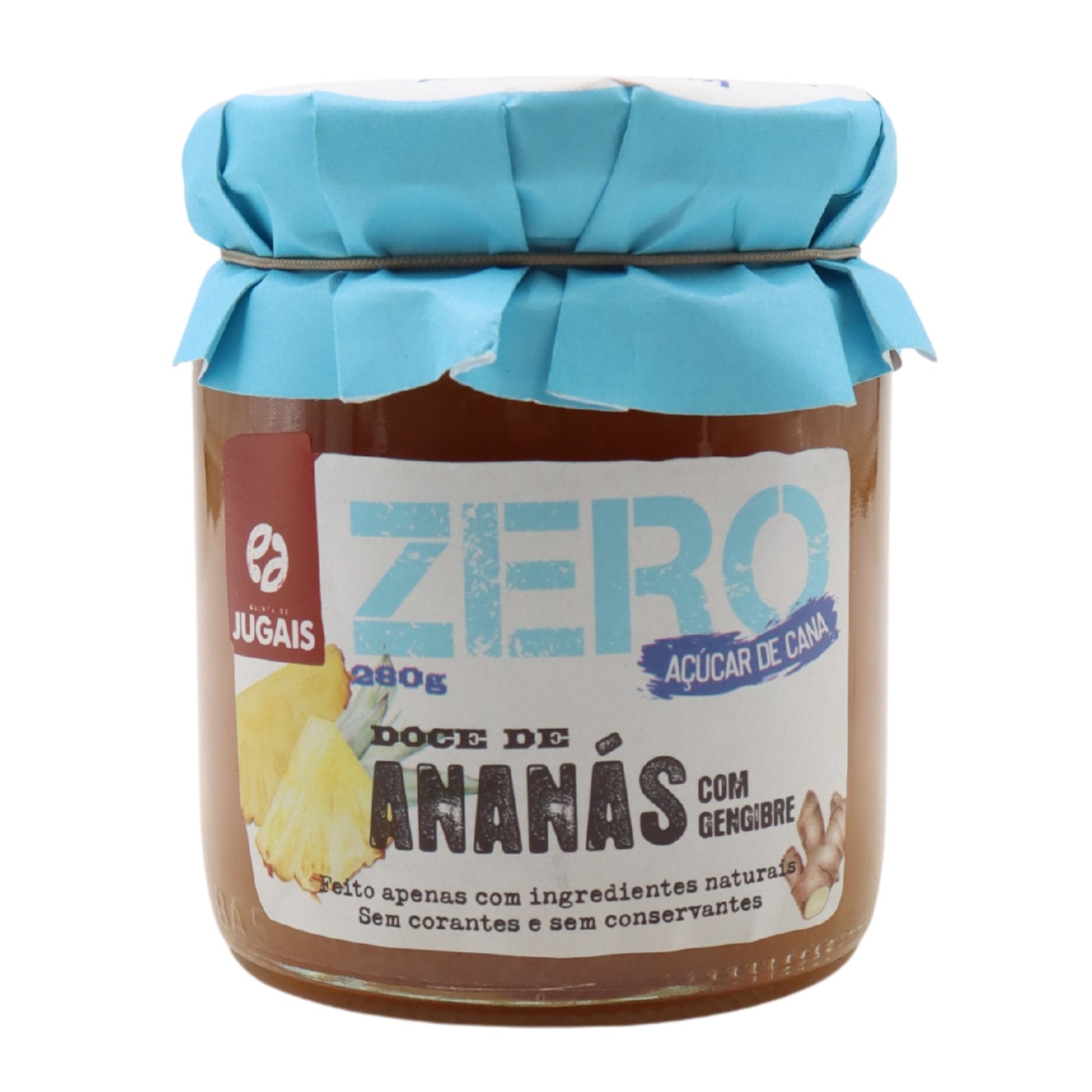 Quinta de Jugais Zero Pineapple Ginger Jam