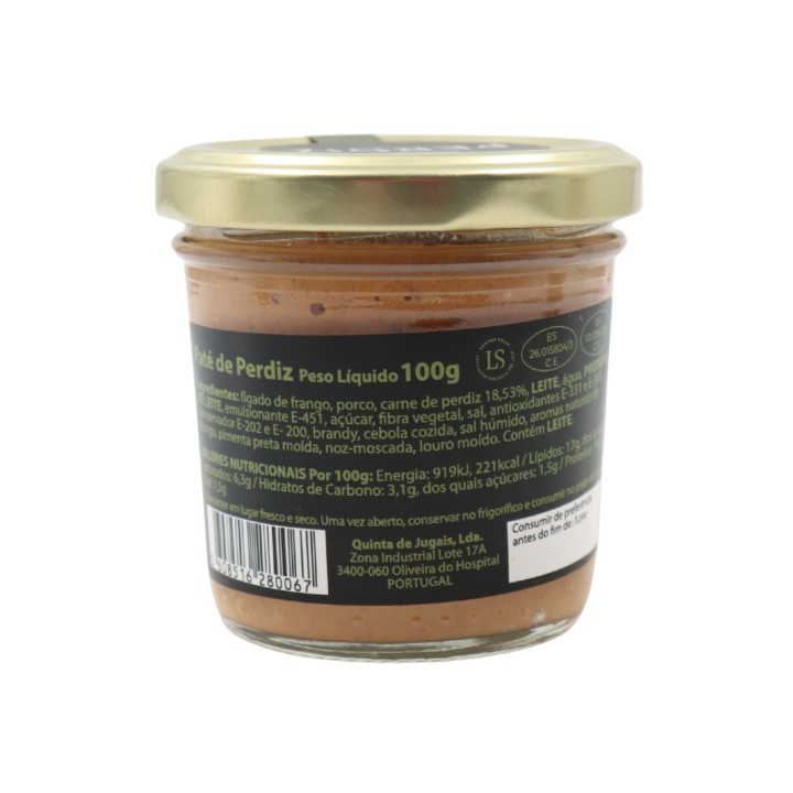 Quinta de Jugais Partridge Pâté