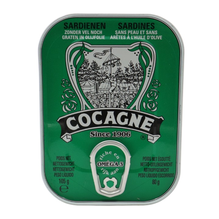 Cocagne Skinless and Boneless Sardines