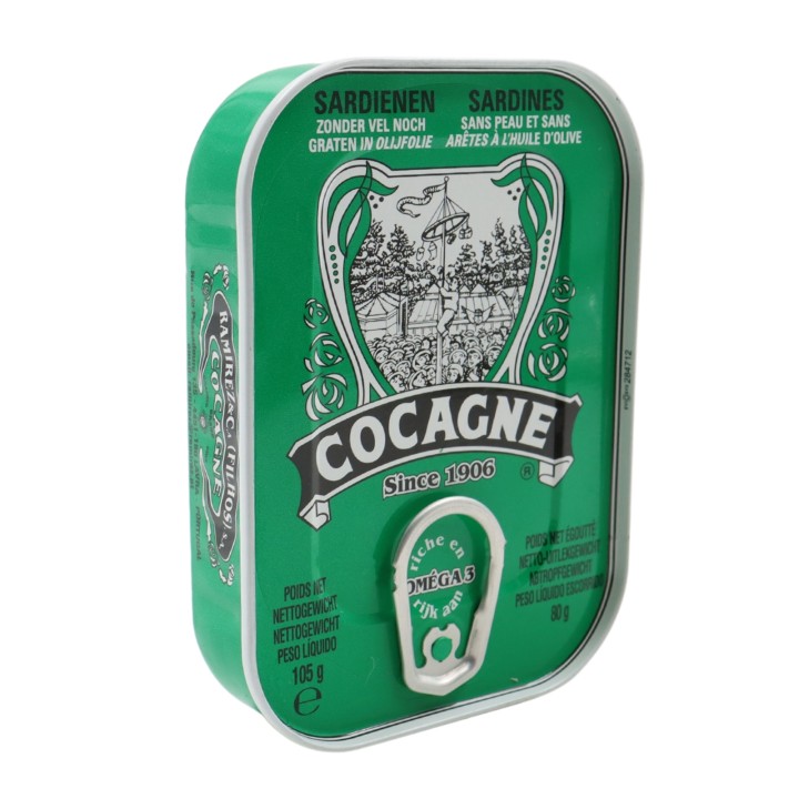 Cocagne Skinless and Boneless Sardines