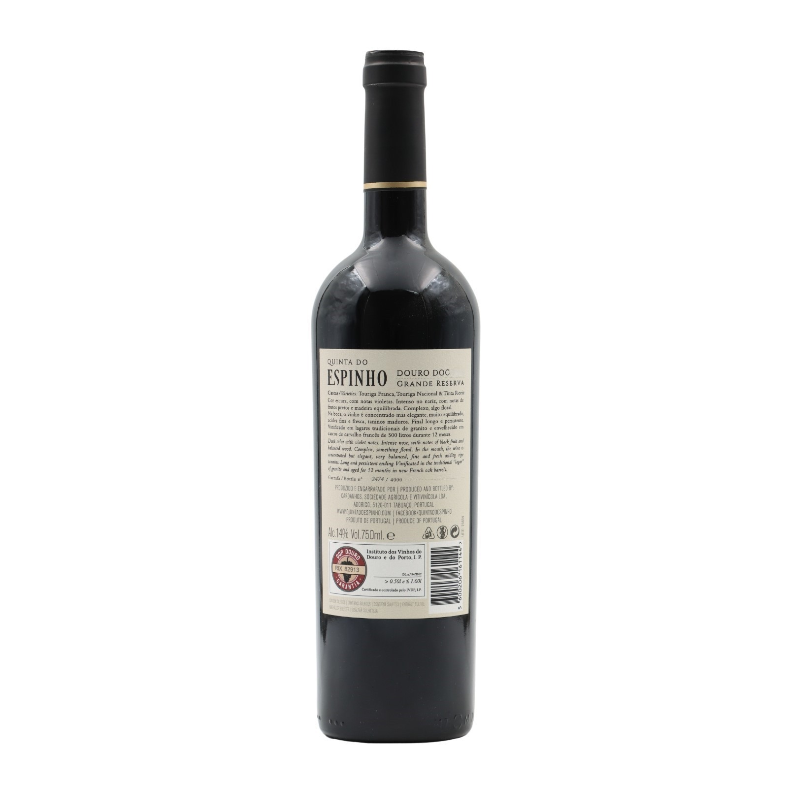 Quinta do Espinho Gran Reserva Tinto 2015