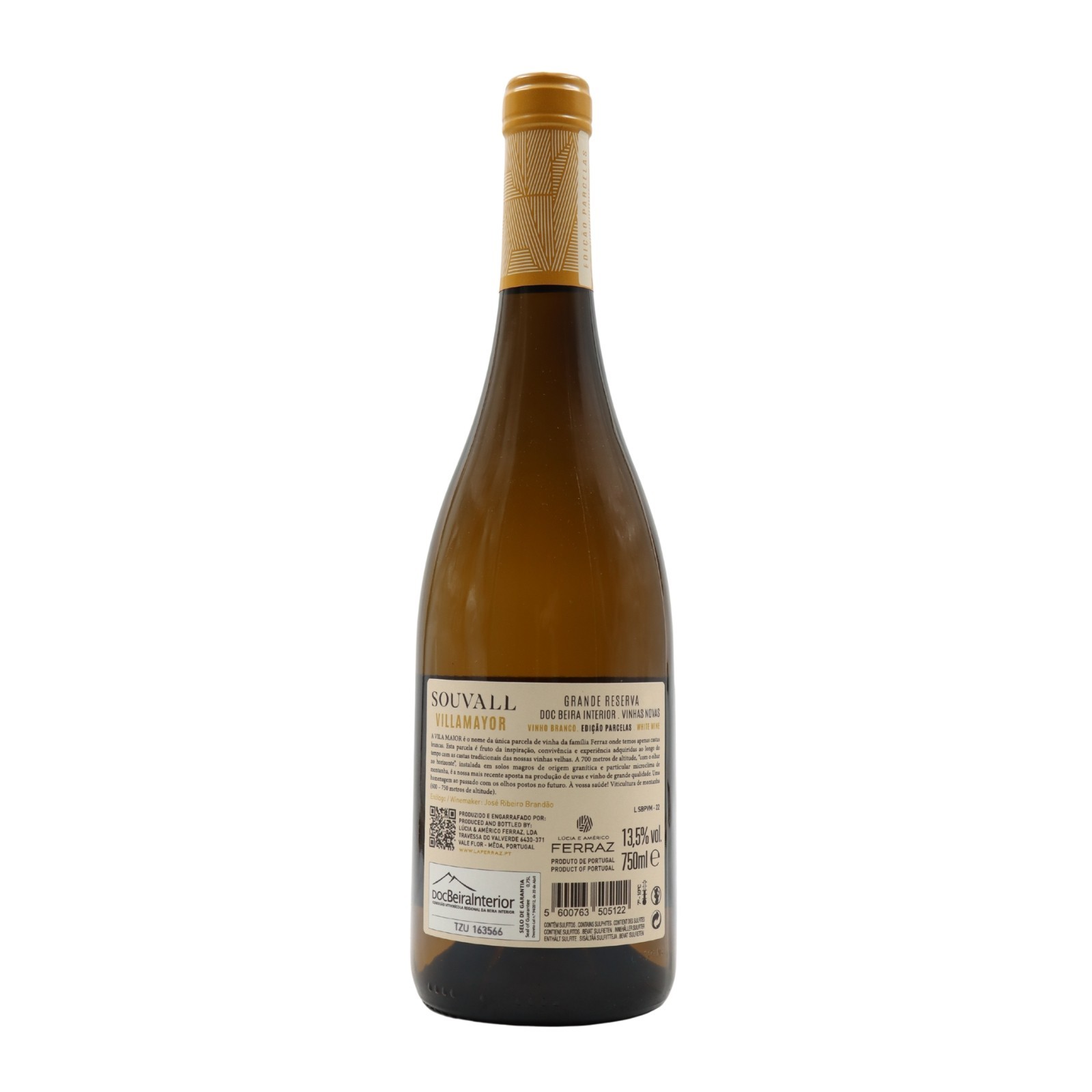 Souvall VillaMayor Gran Reserva New Vines Blanco 2022