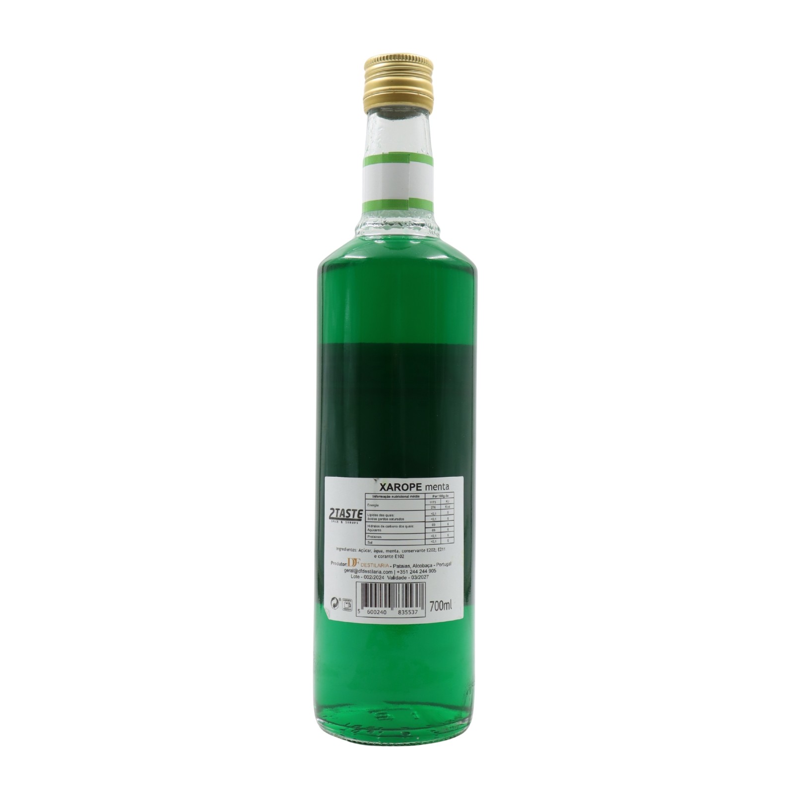 2Taste Xarope de Menta