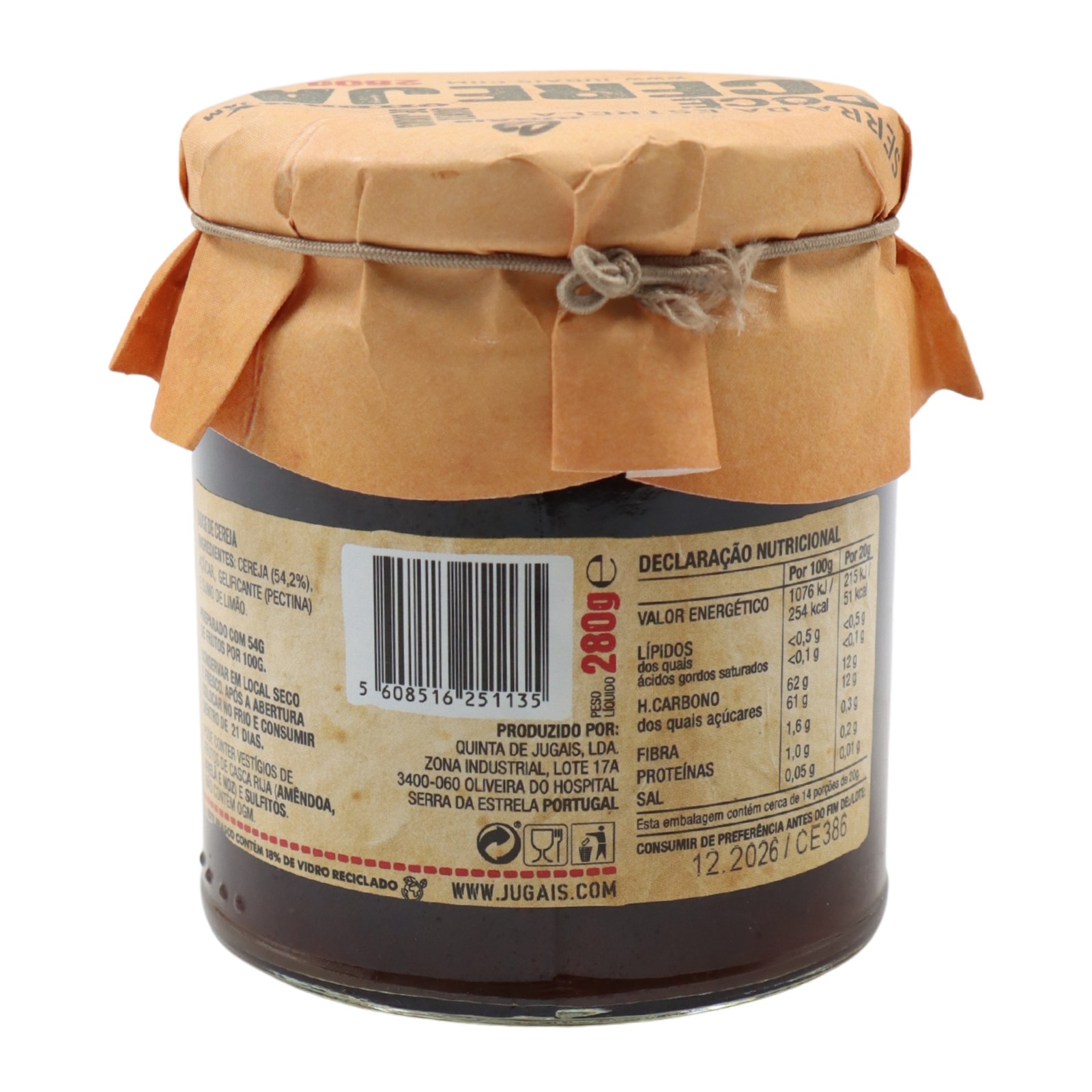 Quinta de Jugais Kirschmarmelade