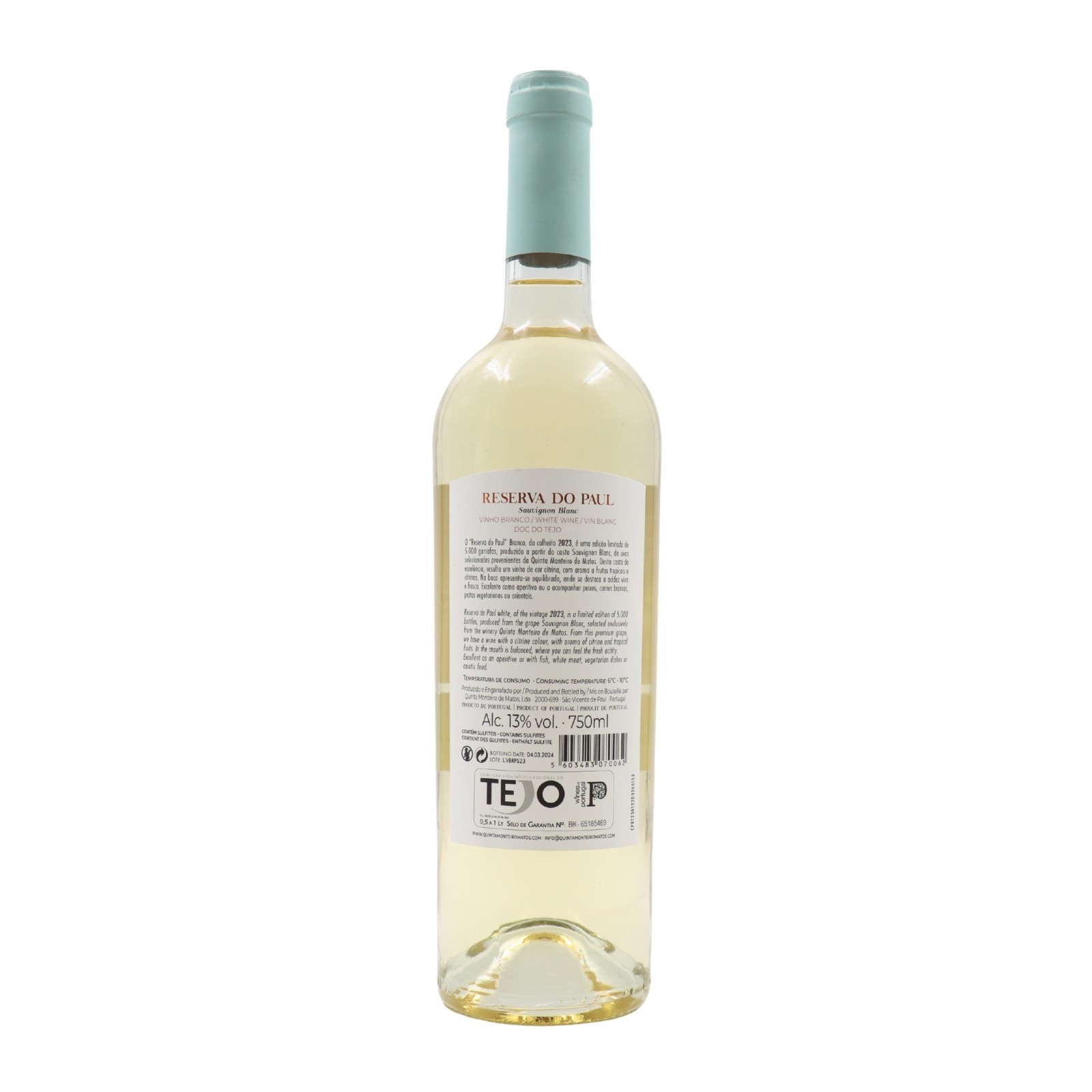 Reserva do Paul Sauvignon Blanc Blanco 2023