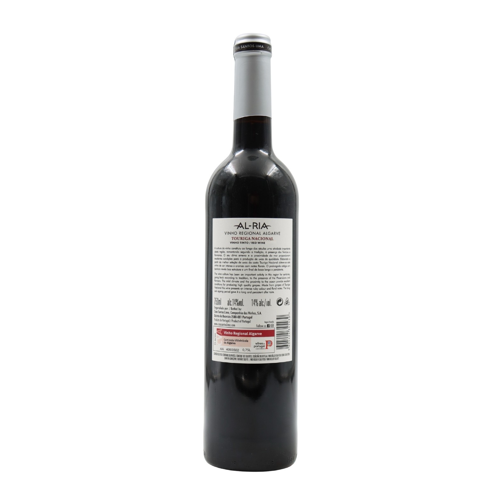 Al-Ria Touriga Nacional Tinto 2018
