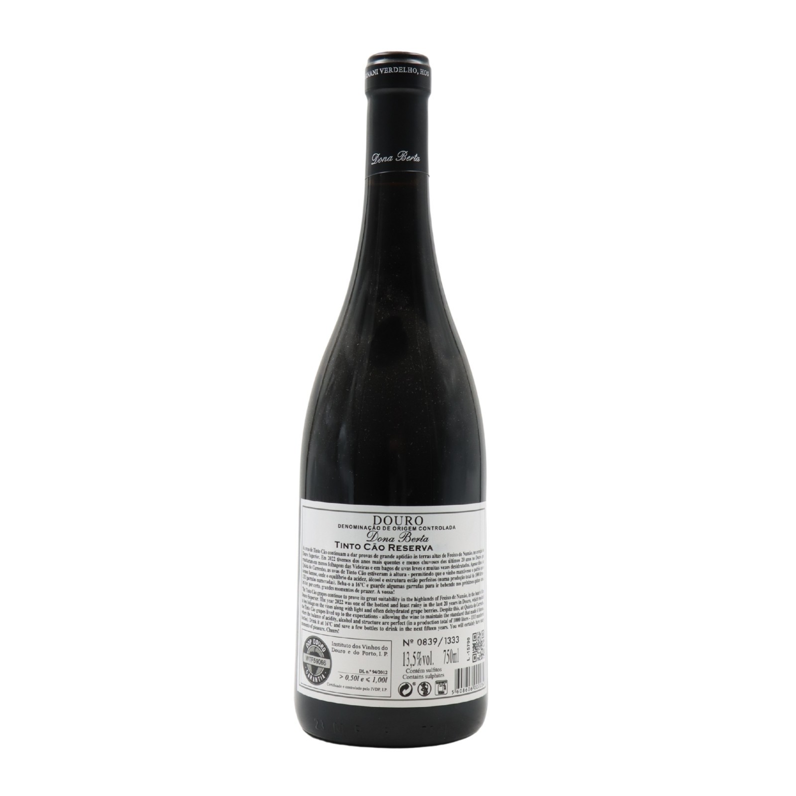 Dona Berta Tinto Cão Reserva Tinto 2022