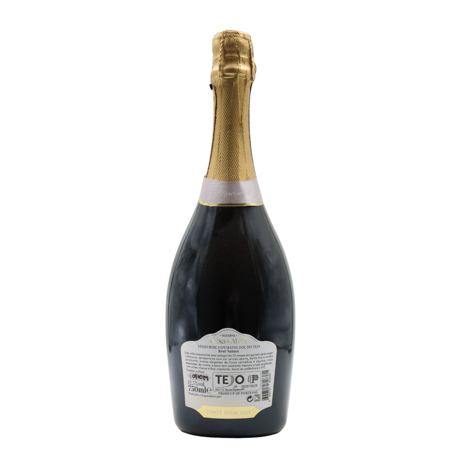 Casa da Atela Pinot Noir Rosé Reserve Brut Sparkling 2020