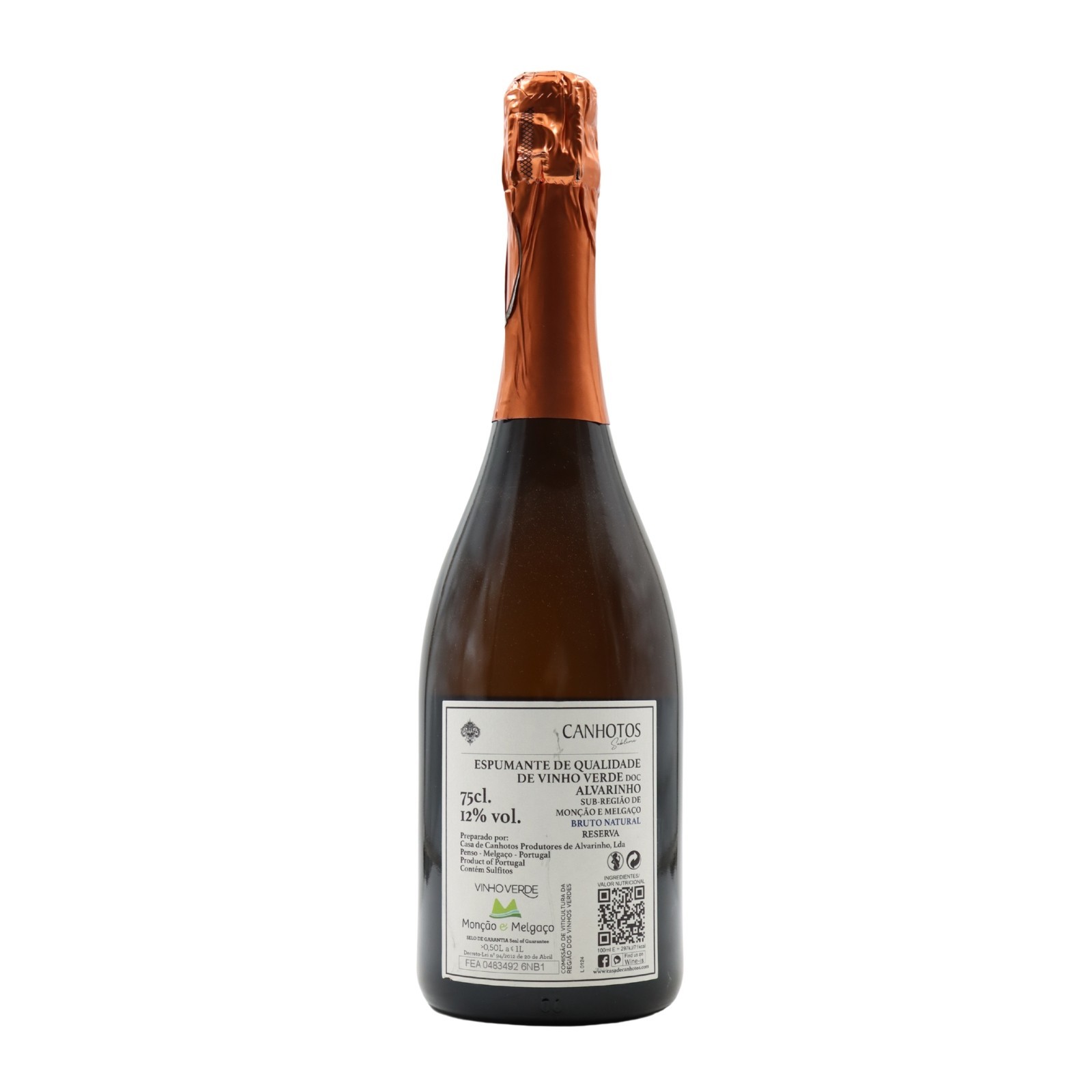 Casa de Canhotos Sublime Alvarinho Brut Nature Sparkling