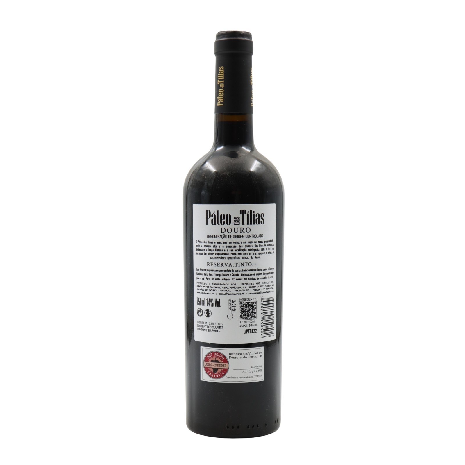 Páteo das Tílias Reserva Tinto 2022
