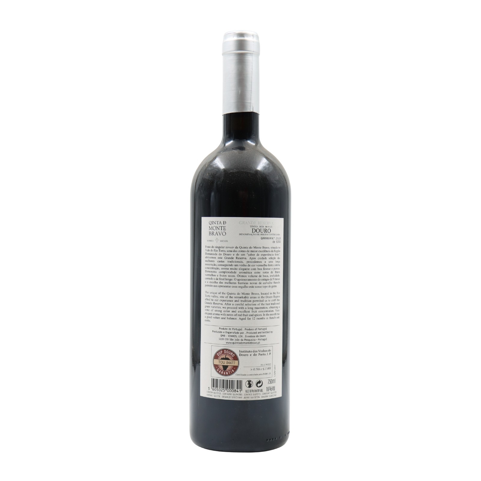 Quinta do Monte Bravo Grand Reserve Red 2017