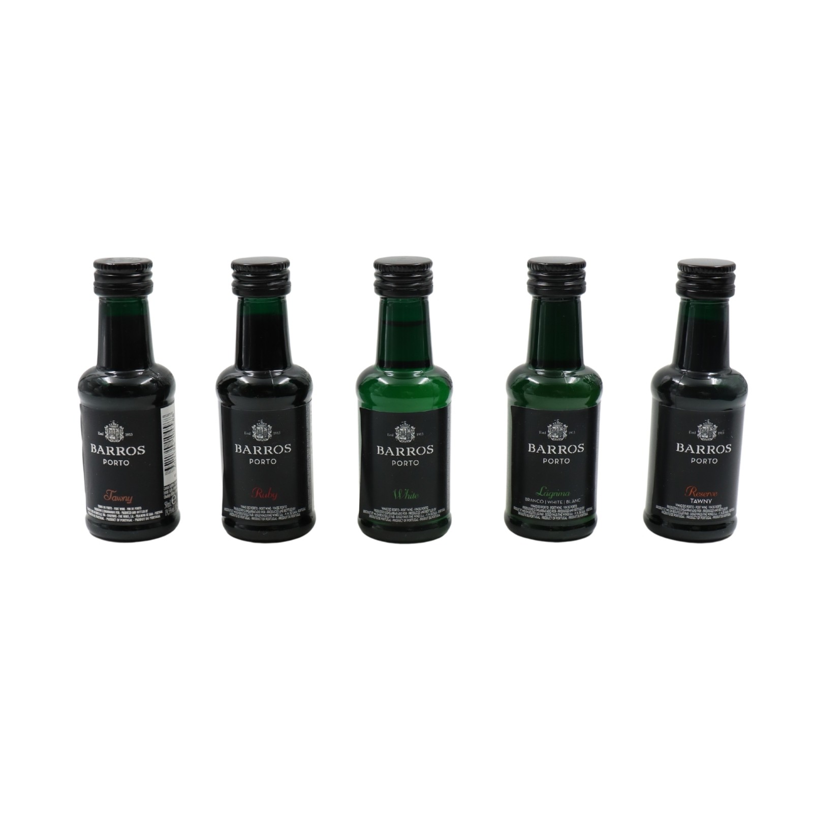 Barros 5 Portweine miniature set