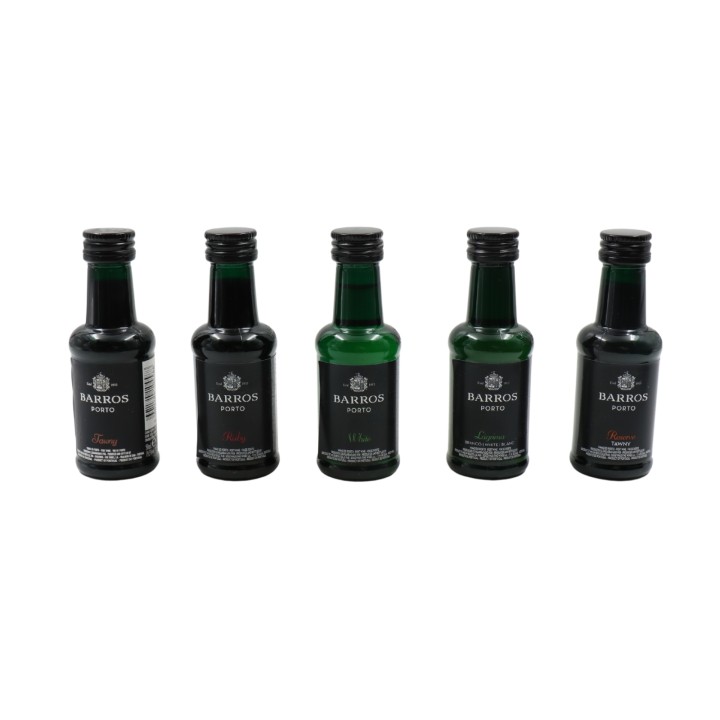 Barros 5 Portweine miniature set