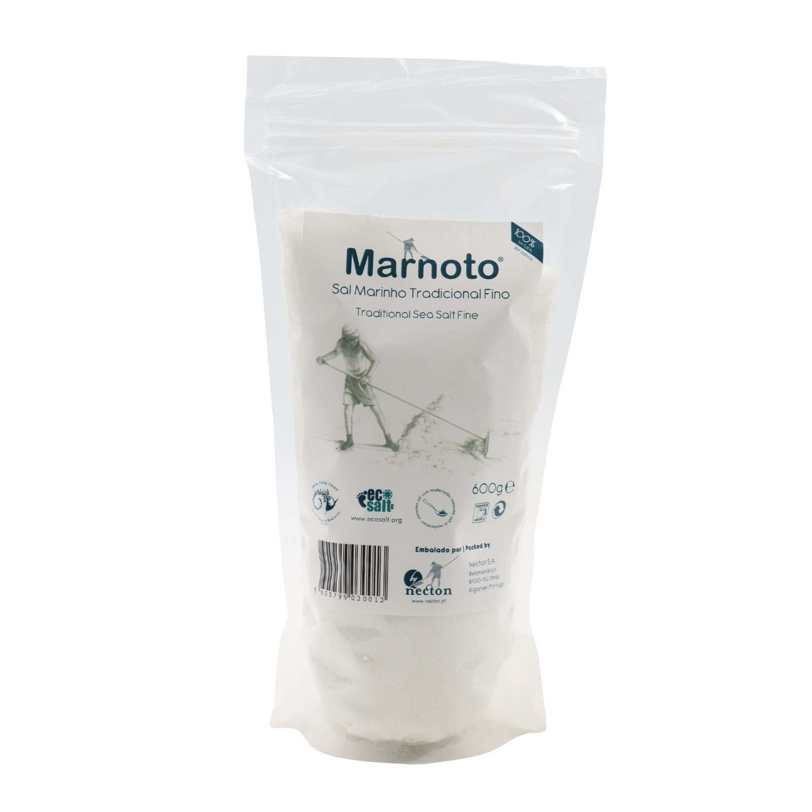 Marnoto Sal marina fina cosechada a mano