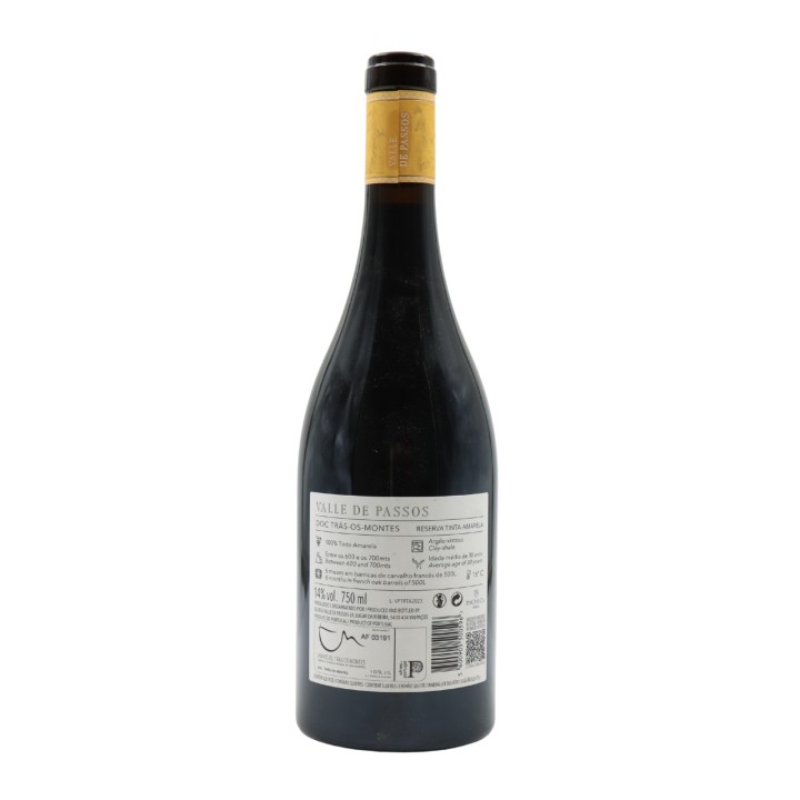 Valle de Passos Tinta Amarela Reserve Red 2023