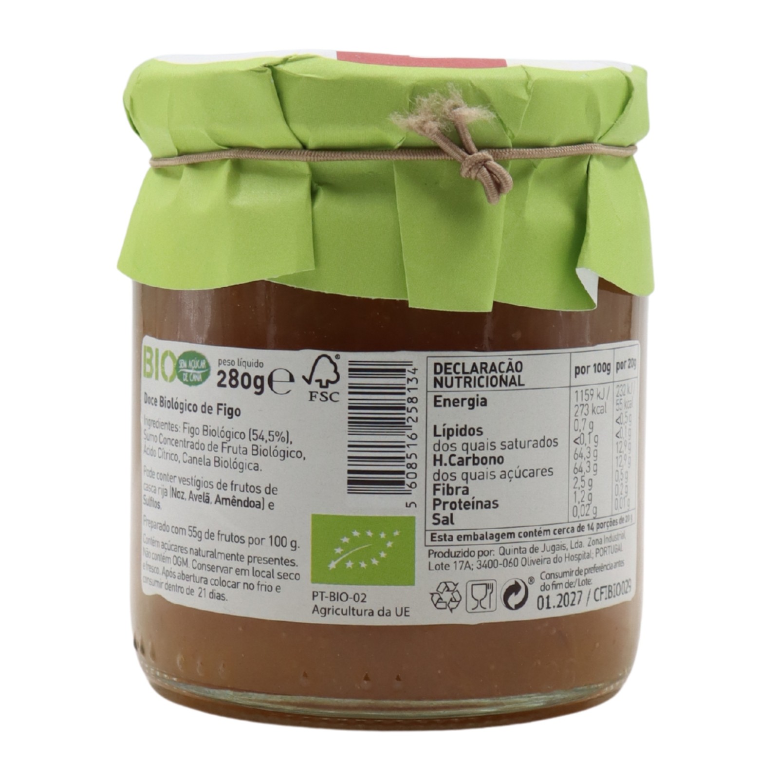 Quinta de Jugais Bio Confiture de figues