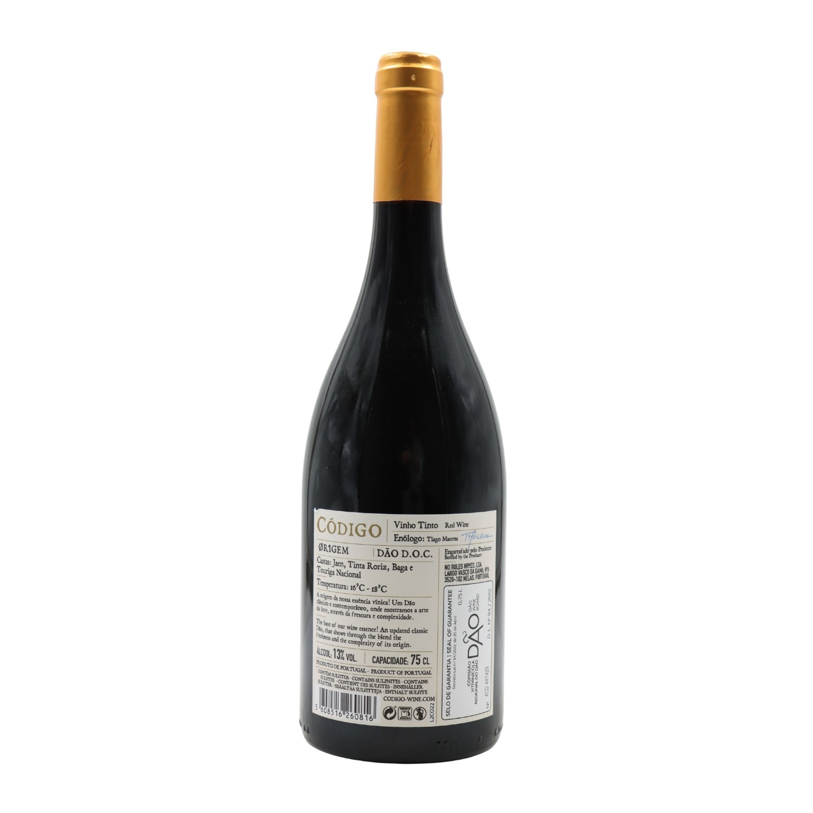 Código Origem Rosso 2022