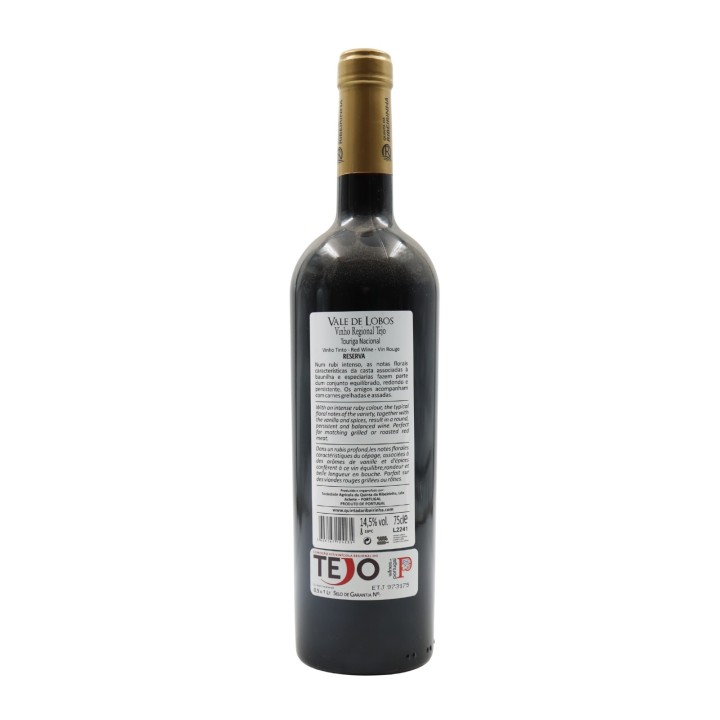 Vale de Lobos Touriga Nacional Riserva Rosso 2021