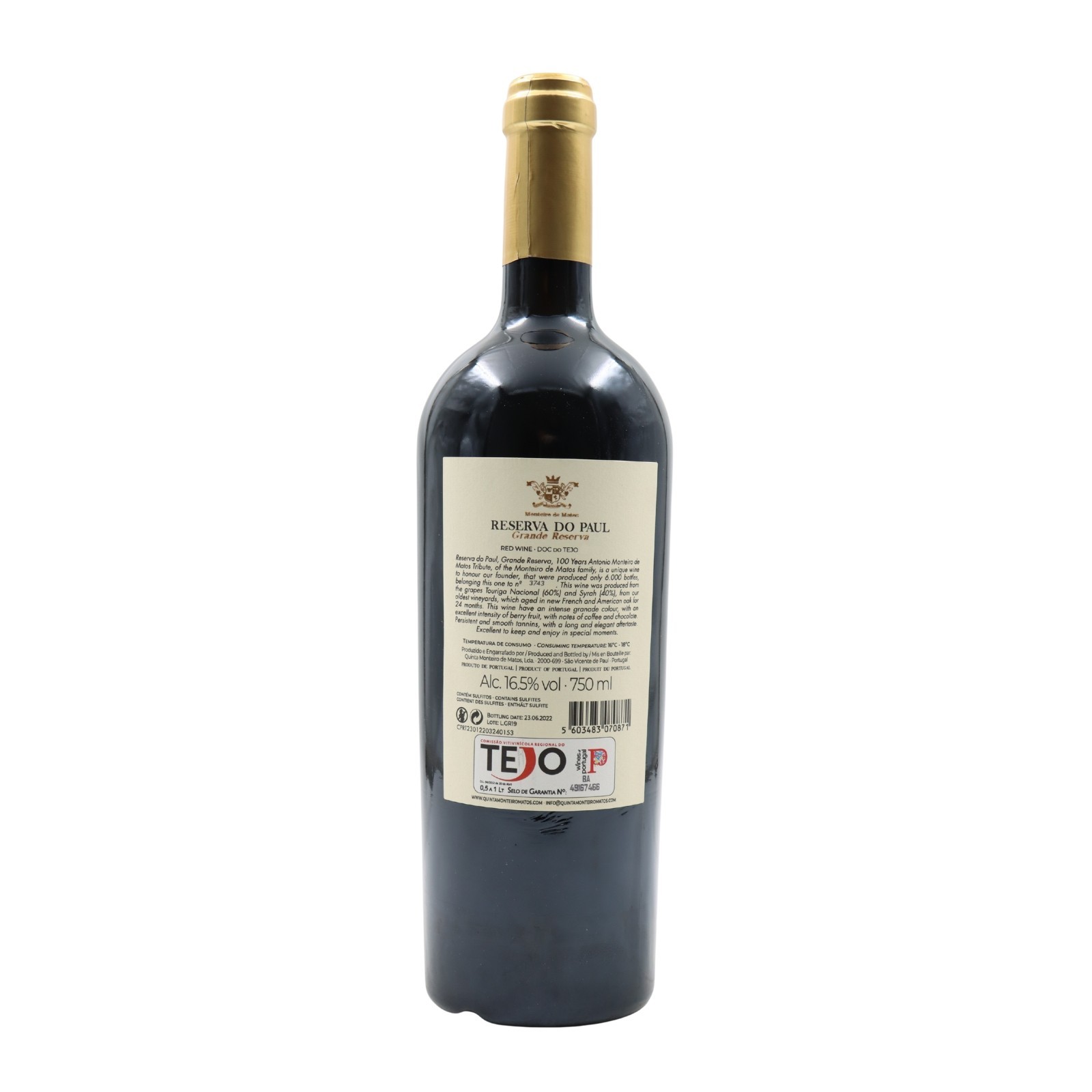 Reserva do Paul Grand Reserve Red 2019