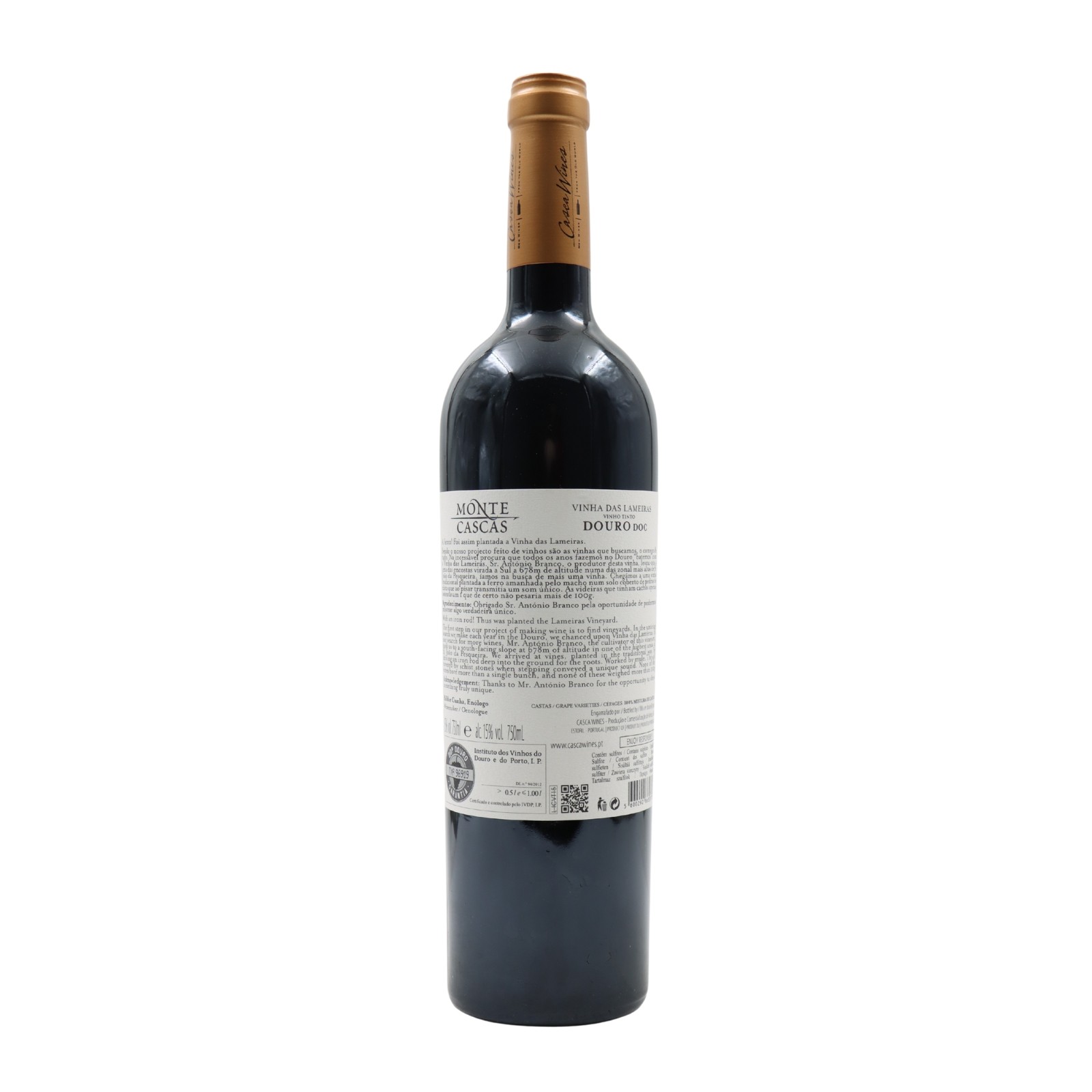 Monte Cascas Douro Vinha das Lameiras Rosso 2015