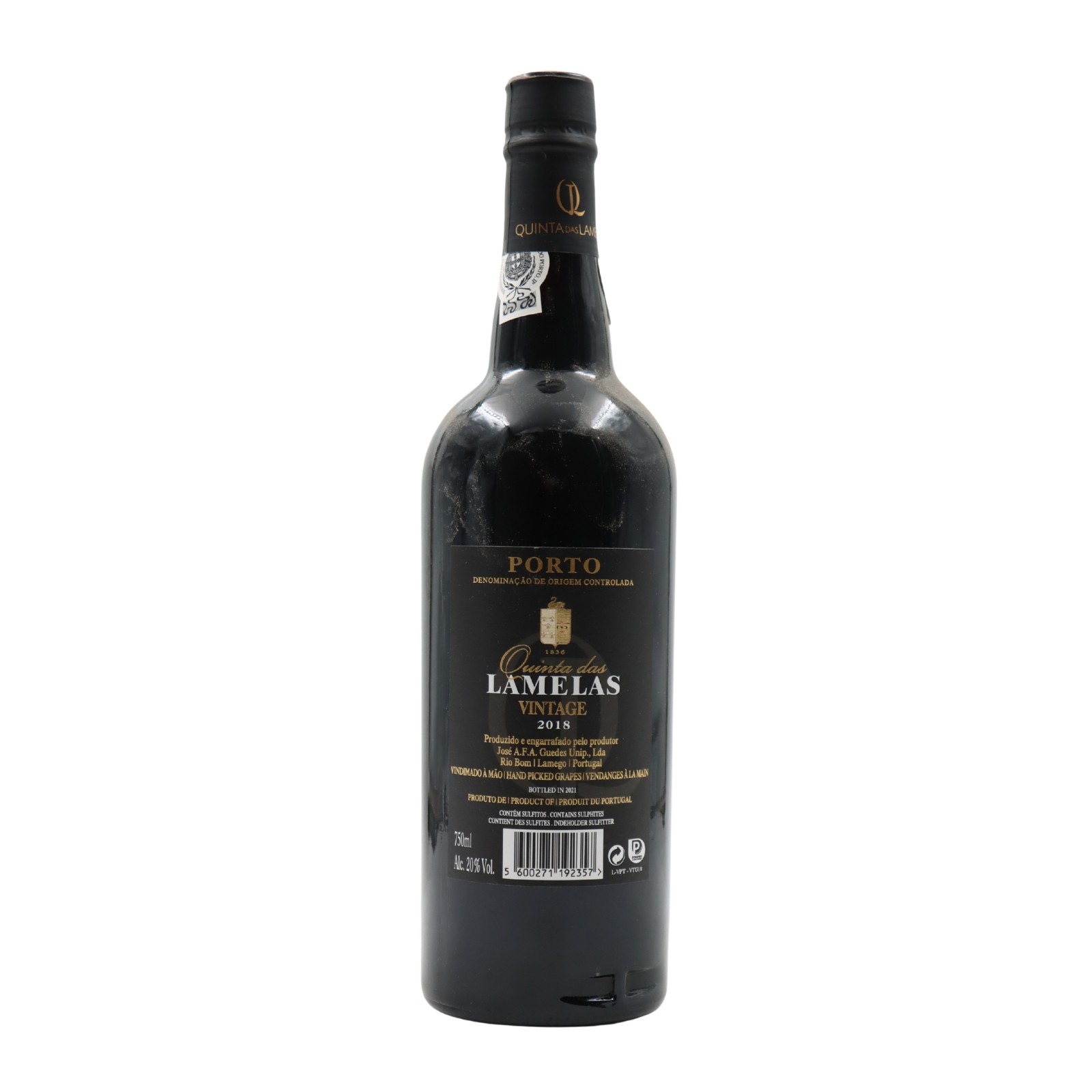 Quinta das Lamelas Vintage Porto 2018