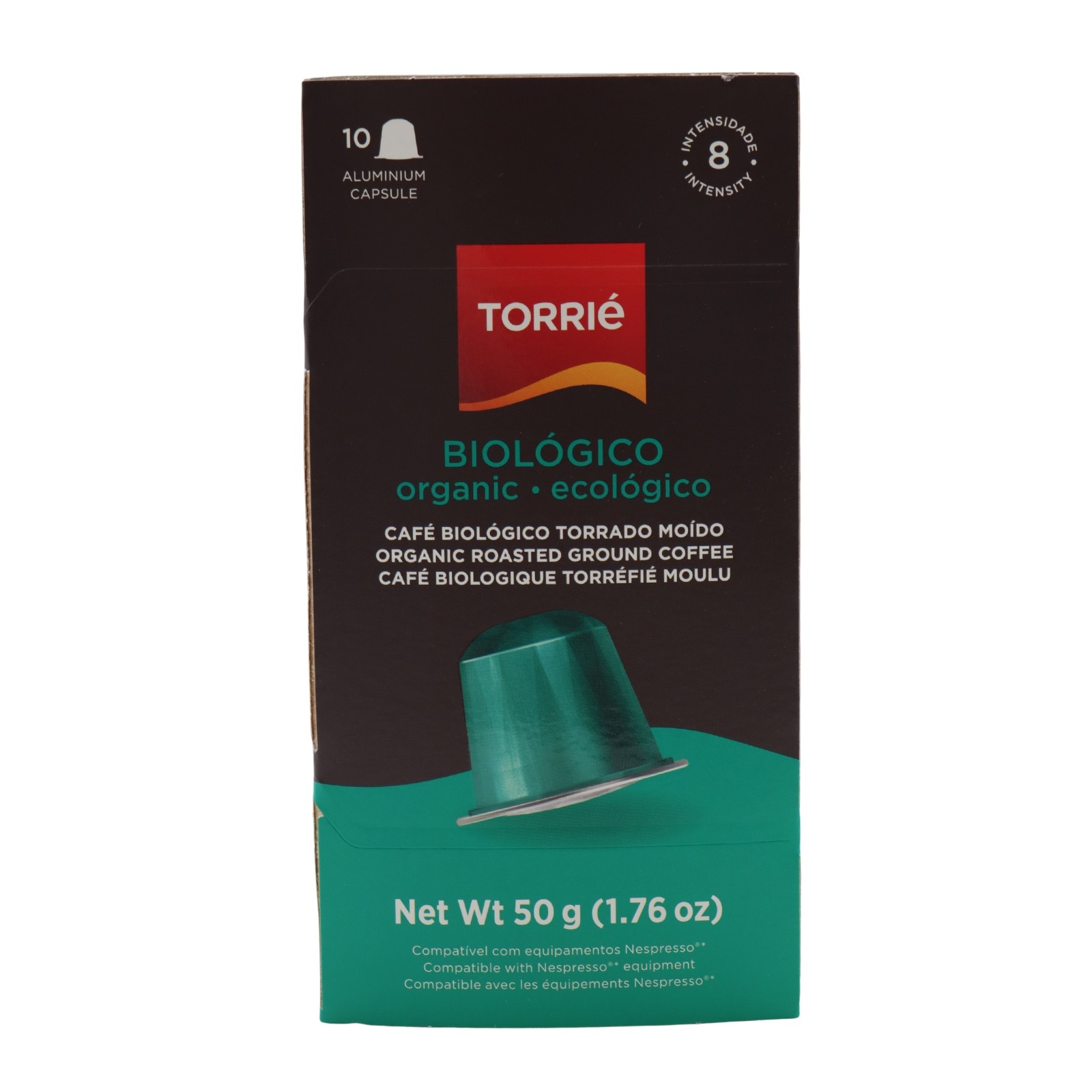 Torrié Biologic Aluminiumkapsel Nespresso Kompatibel 10 einheiten