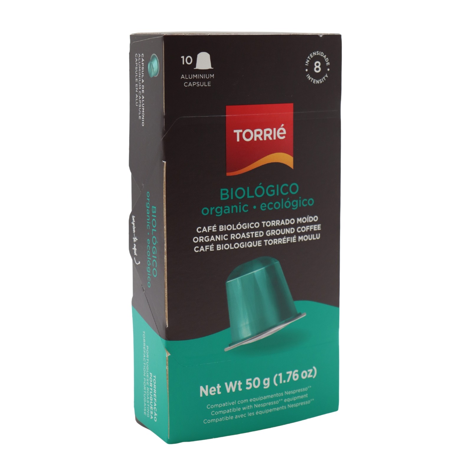 Torrié Biologic Aluminiumkapsel Nespresso Kompatibel 10 einheiten