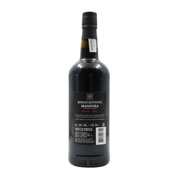 Henriques Henriques Malmsey 15 anni Madeira